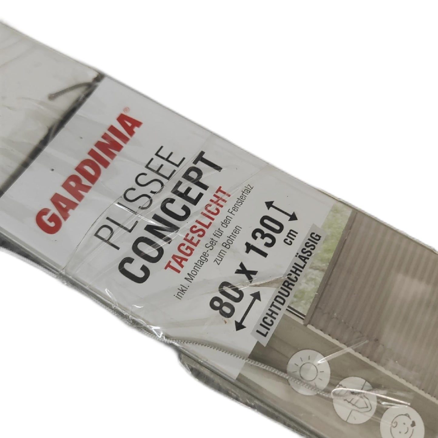 Gardinia Plissee Fensterdekoration Sichtschutz Concept Tageslicht lichtdurchlässig Blickdicht