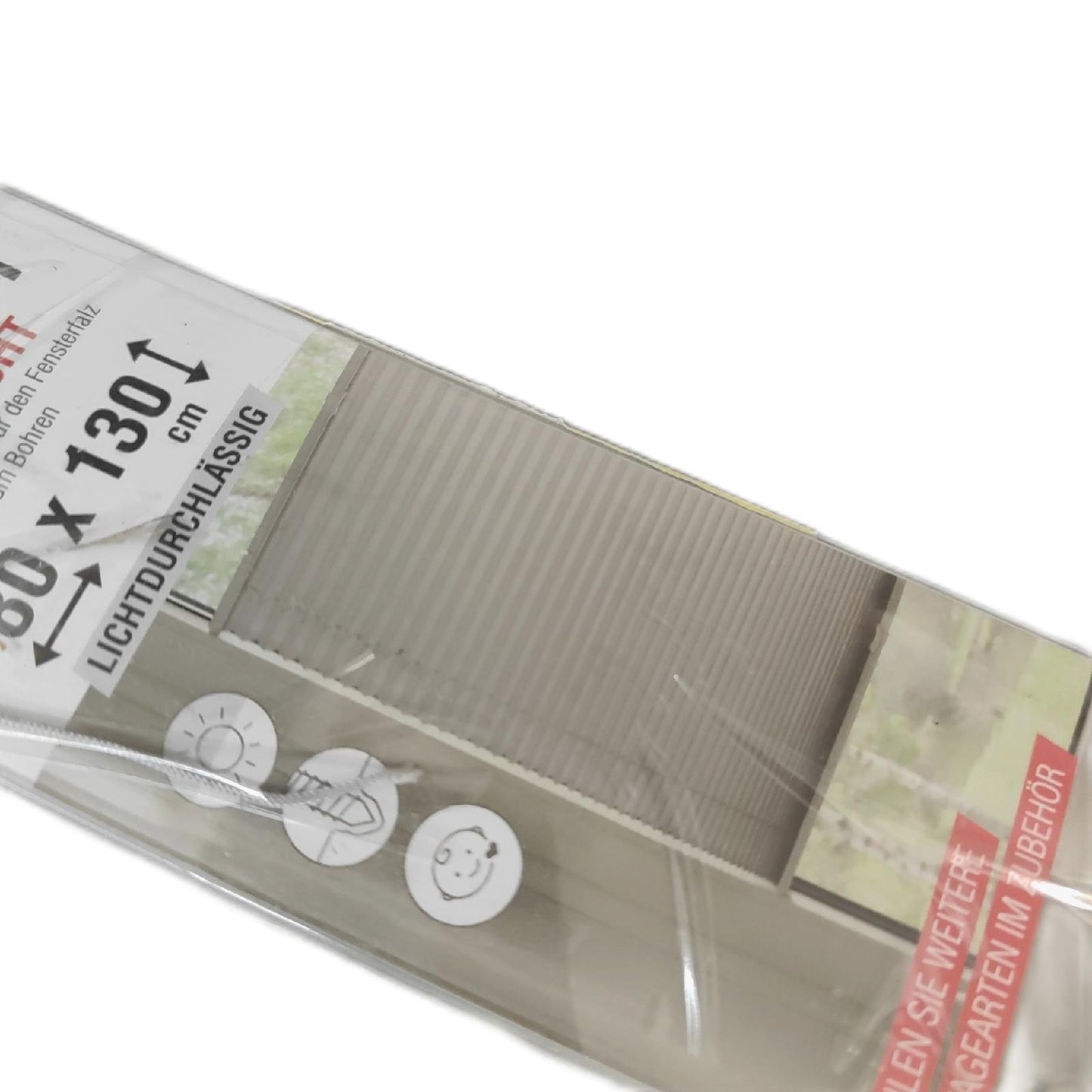 Gardinia Plissee Fensterdekoration Sichtschutz Concept Tageslicht lichtdurchlässig Blickdicht