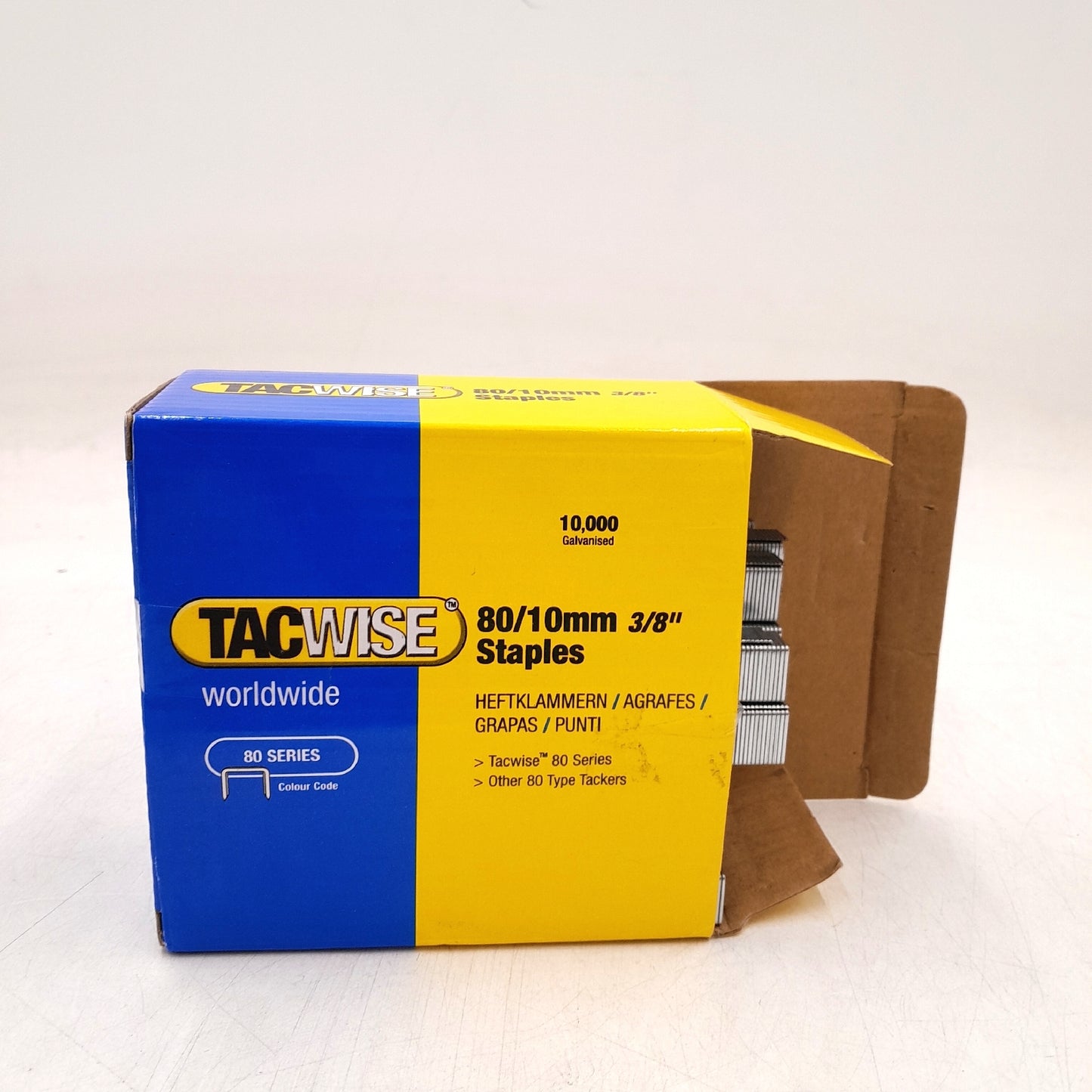 Tacwise Polsterklammern Polstermaterial 0383 Typ 80 10 mm