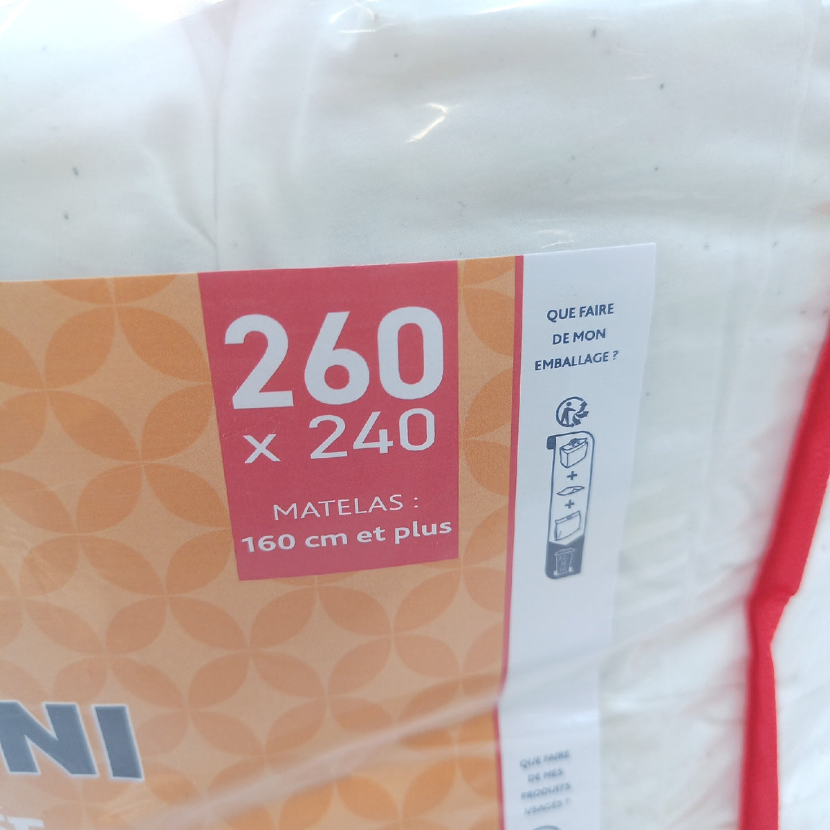 Dodo Steppdecke 240 x 260 cm mittlere Temperatur umweltfreundlich recycelt Doublebett