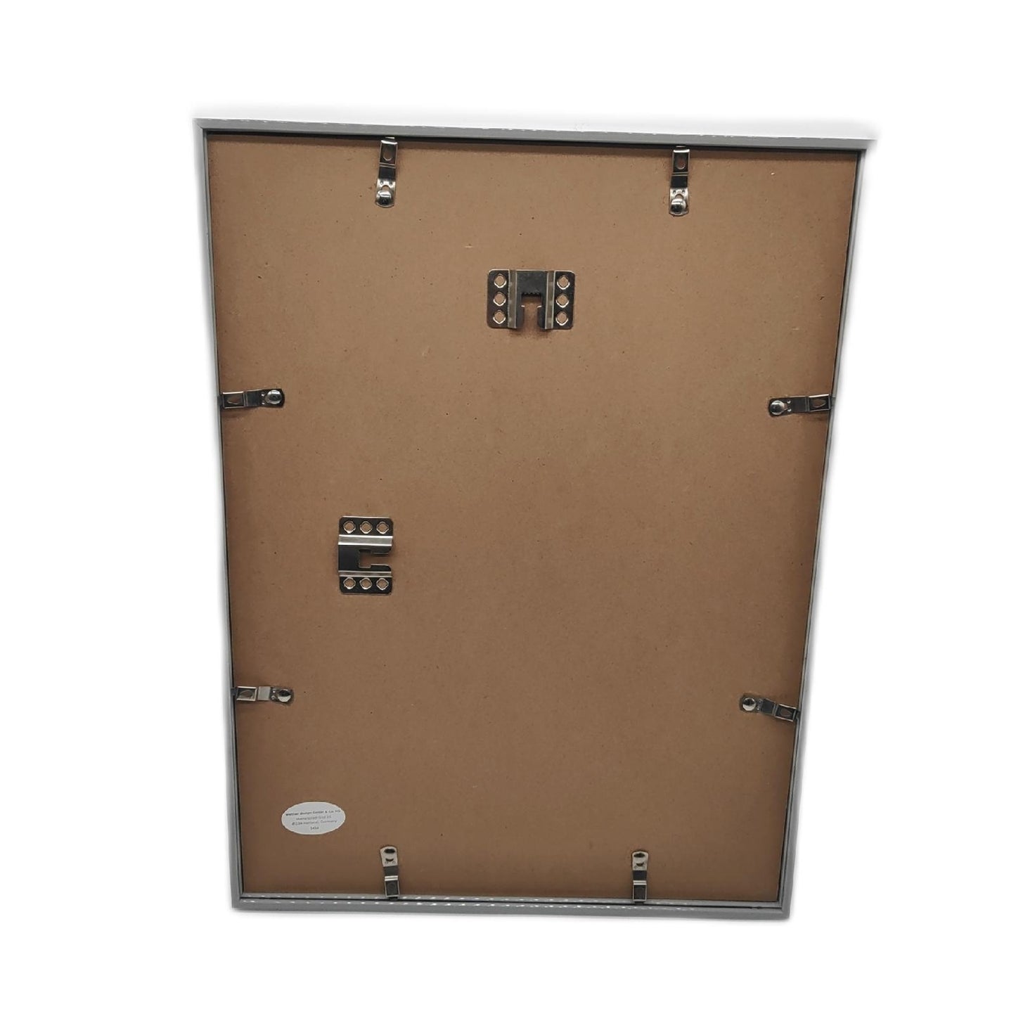 Walther Design Bilderrahmen Rahmen Dekoration 30 x 40 cm Silber Kunstglas Lifestyle