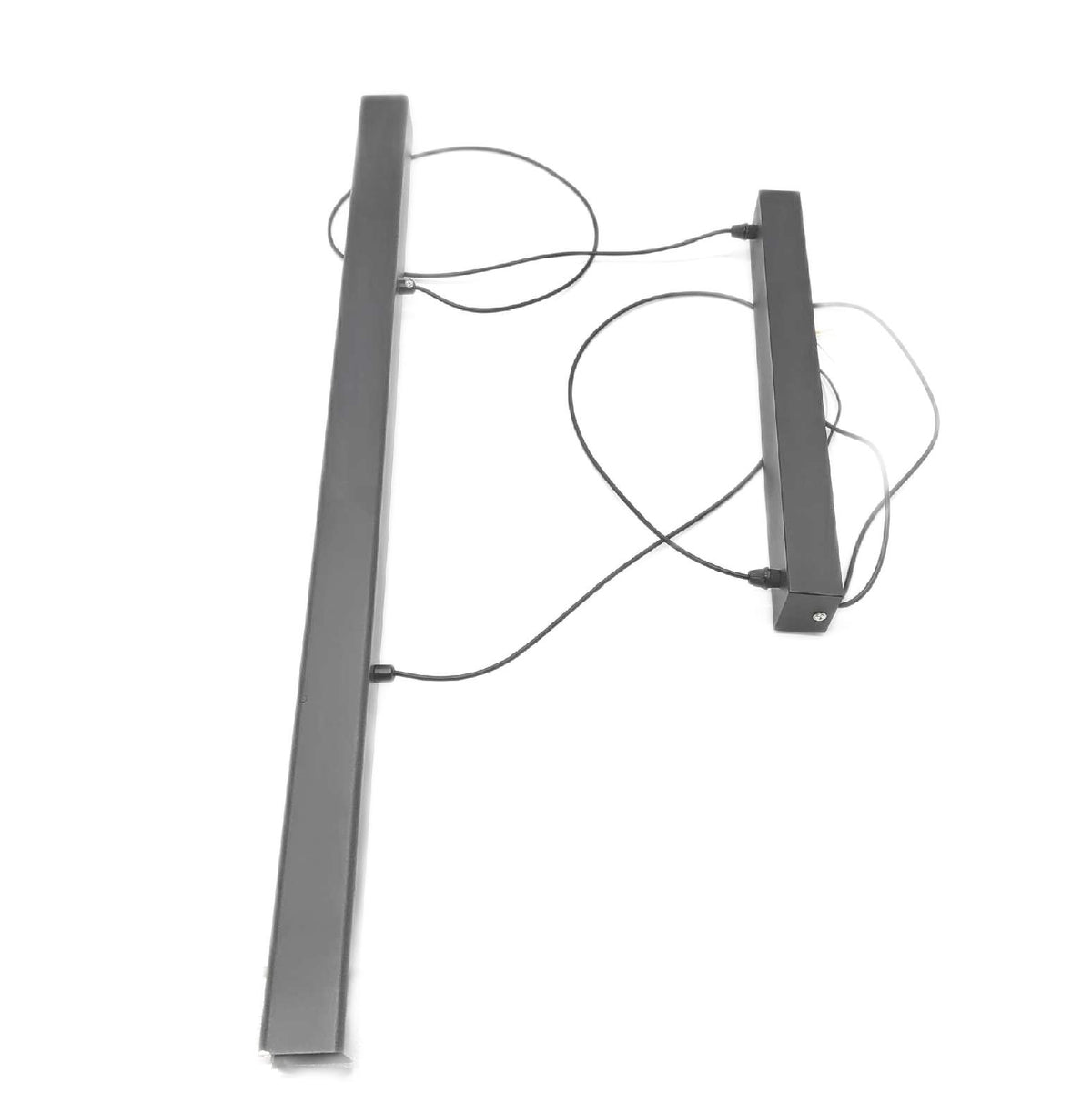 SENFAY 80CM LED Pendelleuchte Esstisch Dimmbar Moderne Hängelampe Holzoptik Wohnzimmerlampe