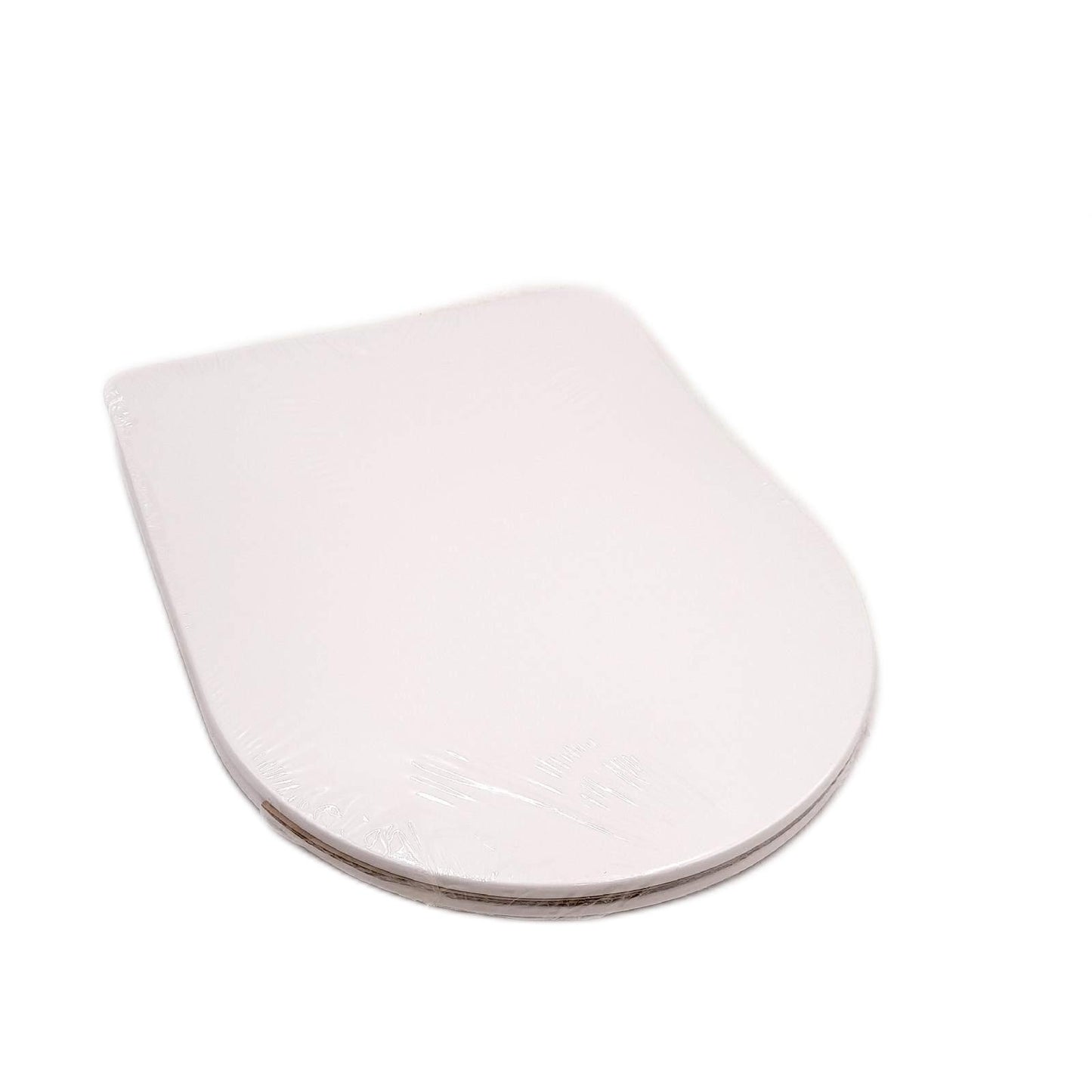 Amazon Basics Toilettensitz Badzubehör D förmiger Urea mattiertes Weiß 365