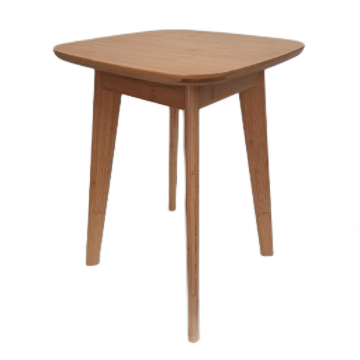 Relaxdays xdays Esszimmerhocker Bambus Sitzhocker Küche Flur Bad Holz H 46 B 33 cm