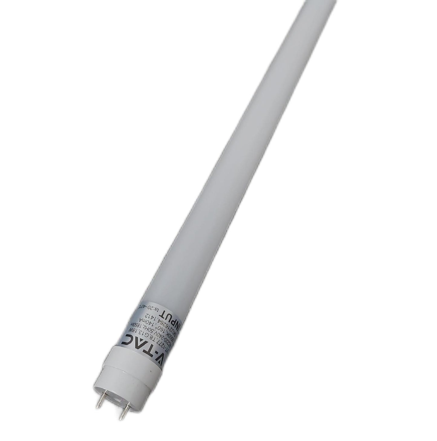 V-TAC 4x LED Röhre 120 CM T8 G13-Fassung 18W 1850 Lum  Samsung Chip LED",