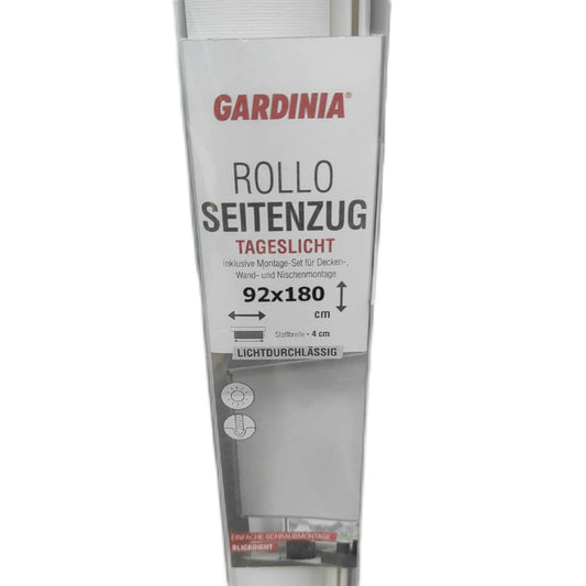 Gardinia Rollo Fensterdekoration Lichtschutz Se Zug Rollo Deck Wand Nisch Montage Sichtschutz