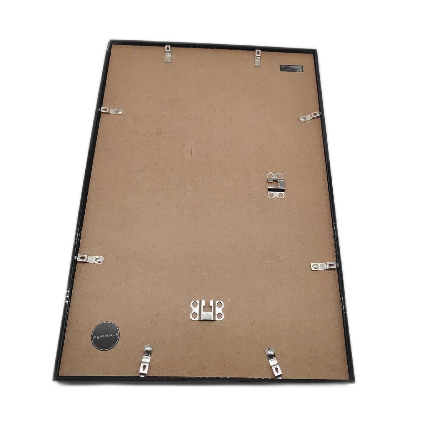 Americanflat Bilderrahmen Rahmen Dekoration 30x45 cm Schwarz Passepartout 20x
