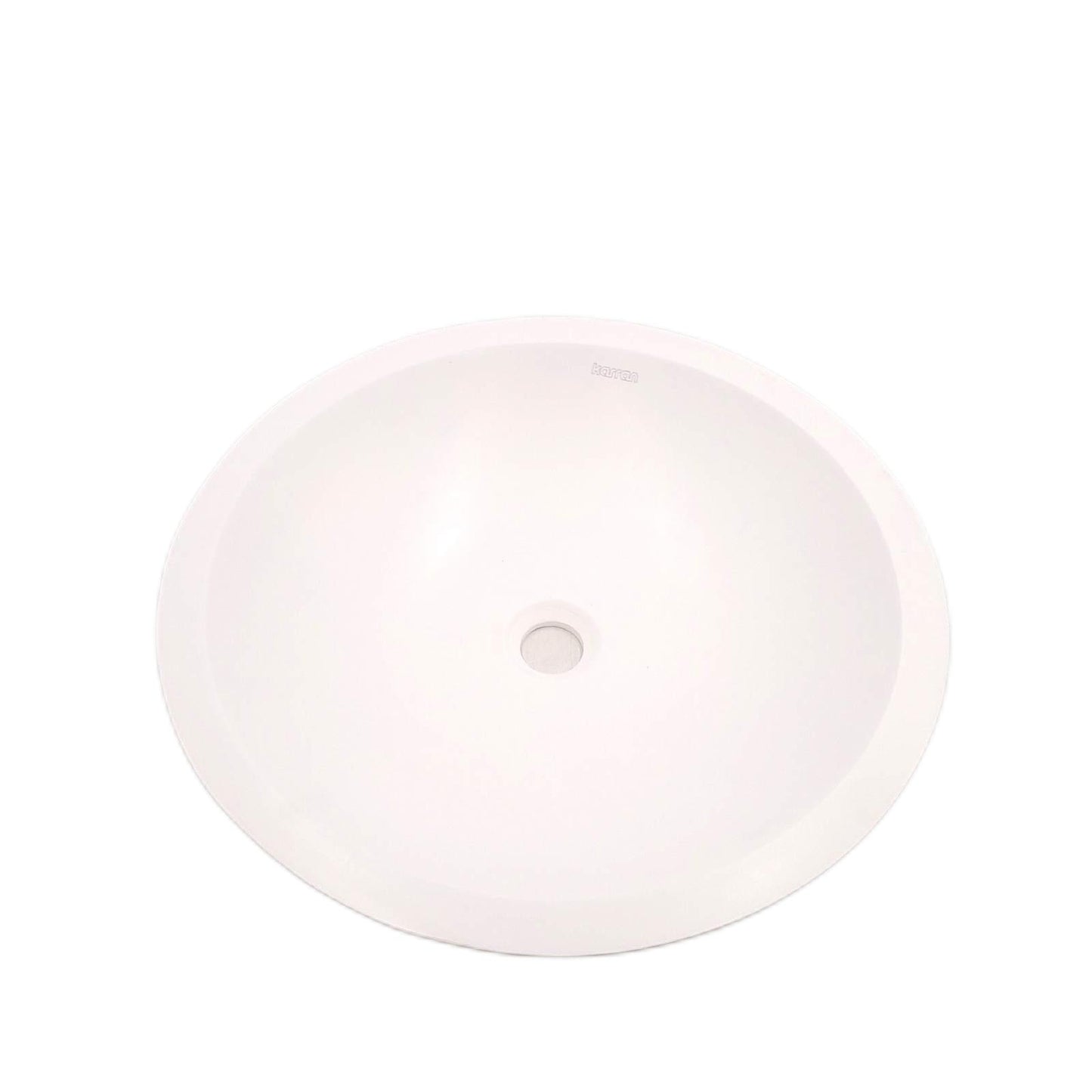 Karran Waschbecken Badarmaturen Quattro QM162 rund Acryl matt elegant modern