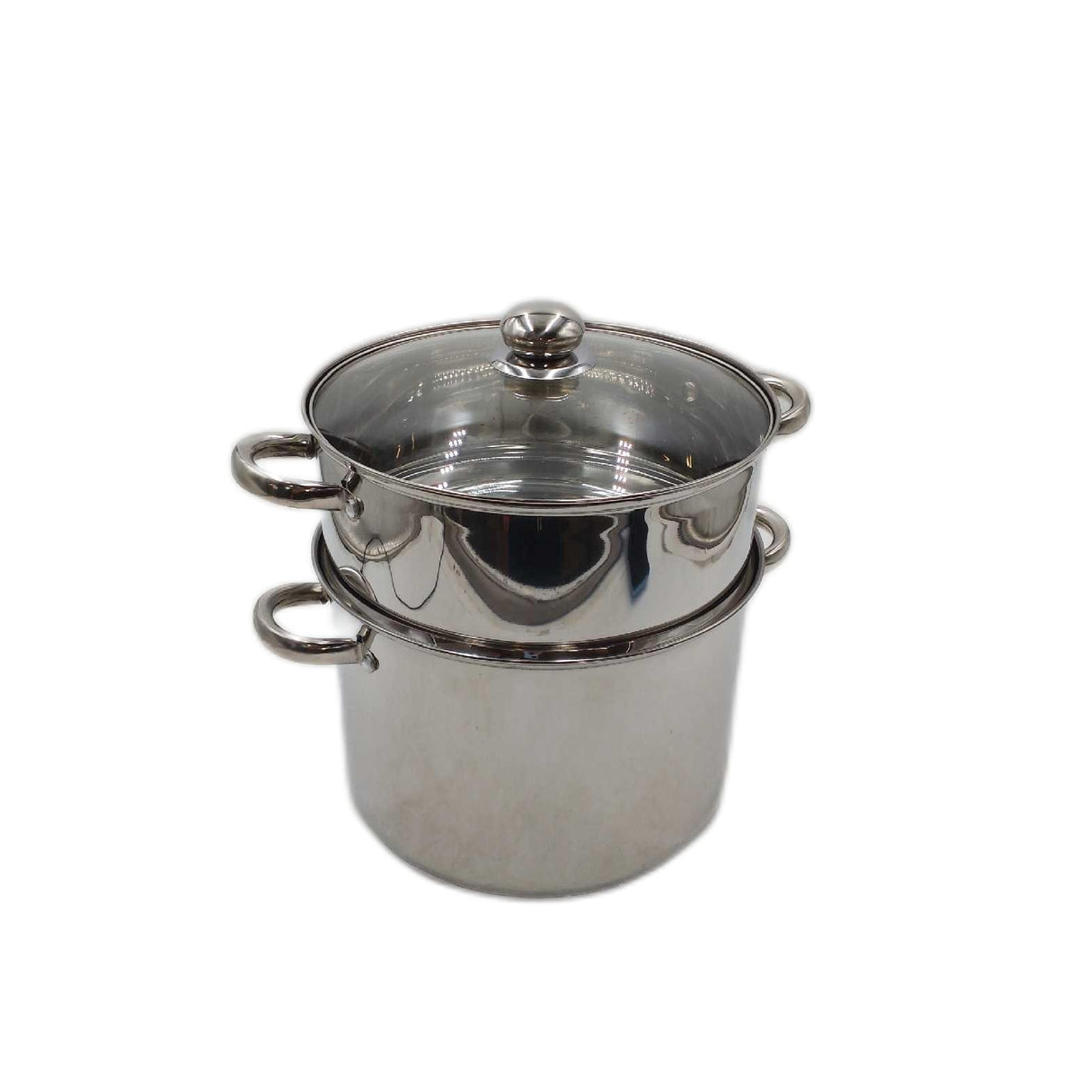 Kamberg Dampfgarer Kochtopf Küche Couscous 3 in 1 Edelstahl Durch