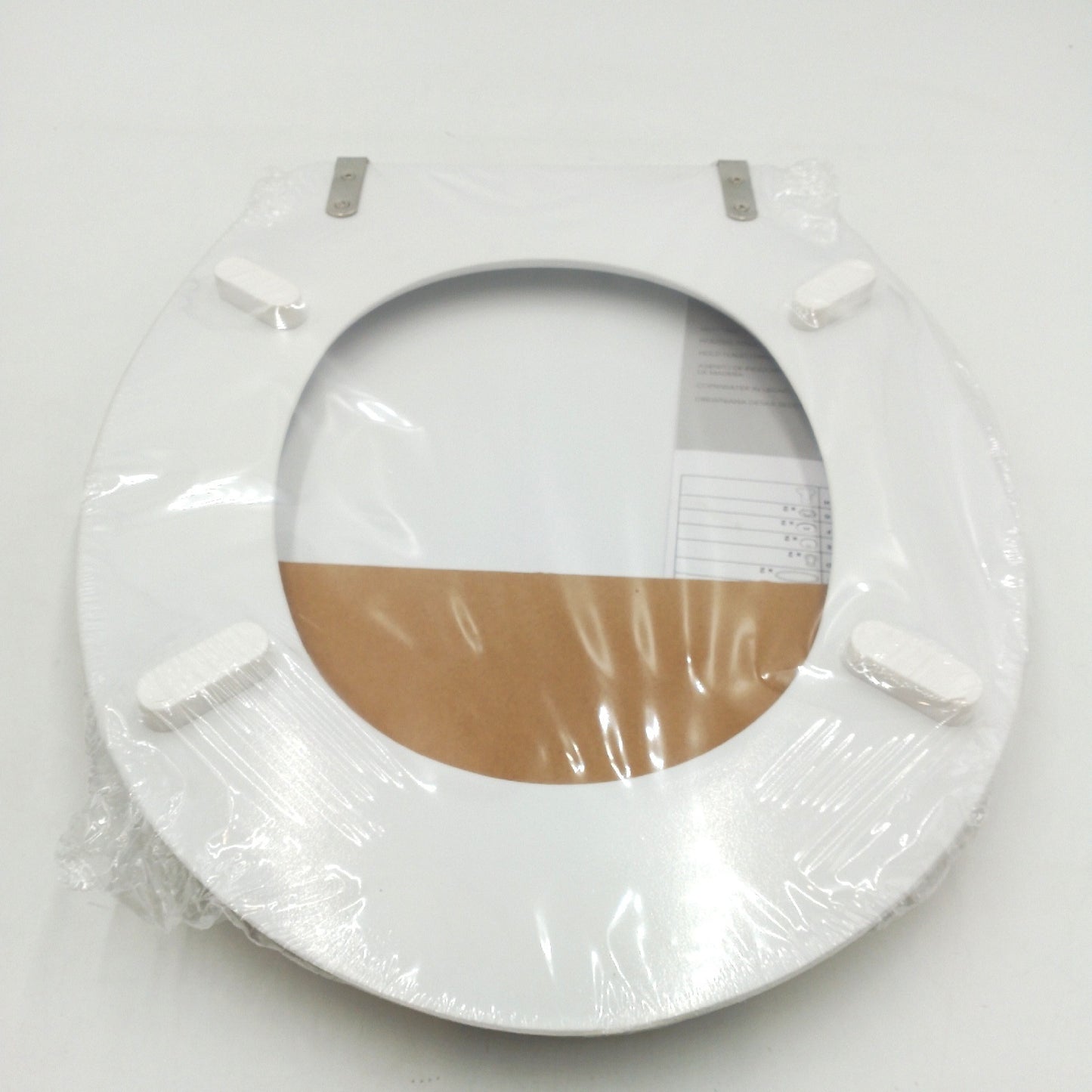 Beldray Toilettensitz Badaccessoires LA032355 18 Zoll MDF Scharniere