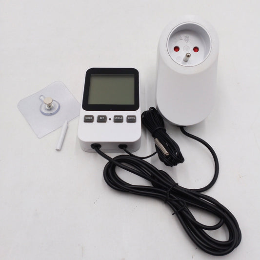 Steckdose Thermostat Elektronik Temperaturregler Effiziente Steuerung Energiesparend He