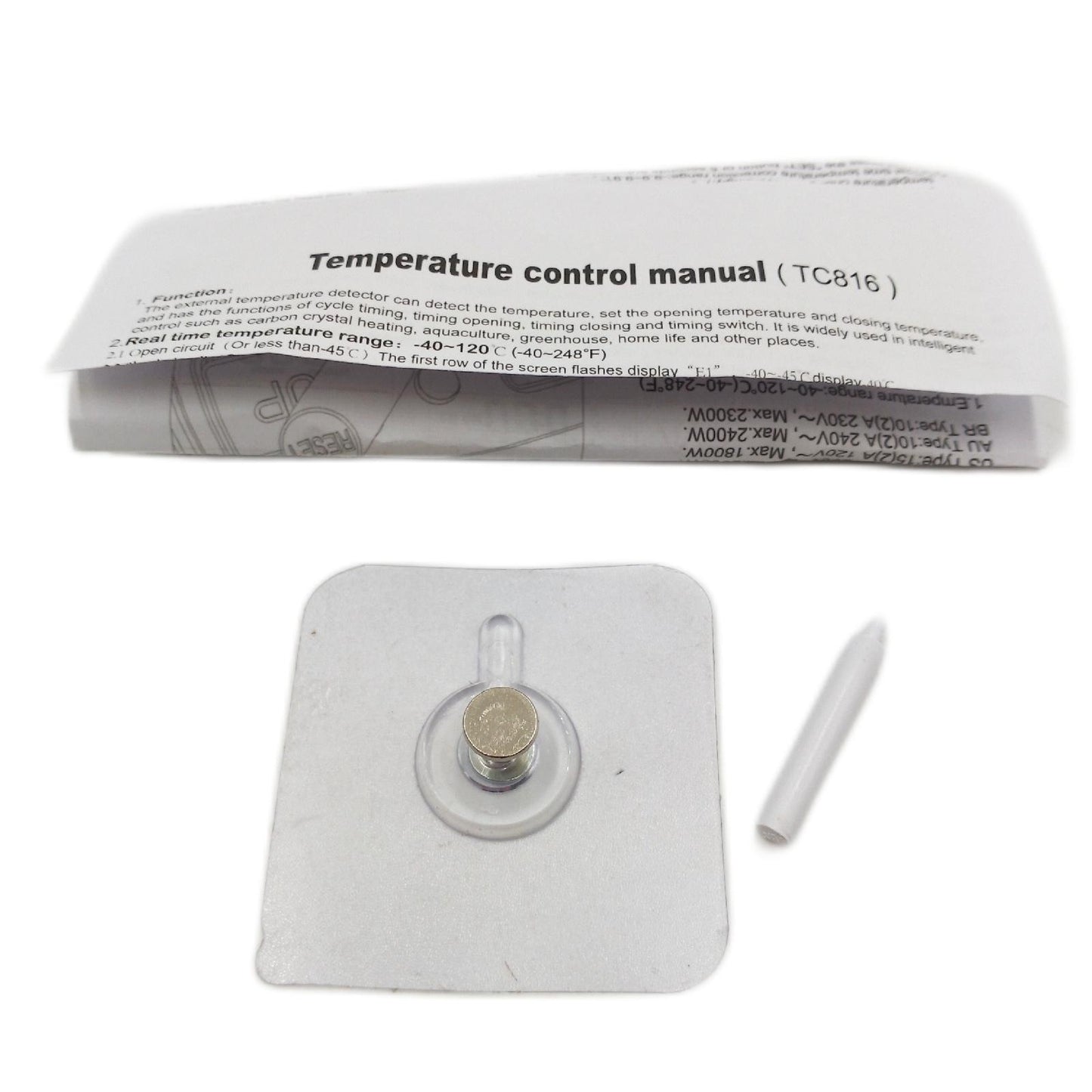 Steckdose Thermostat Elektronik Temperaturregler Effiziente Steuerung Energiesparend He
