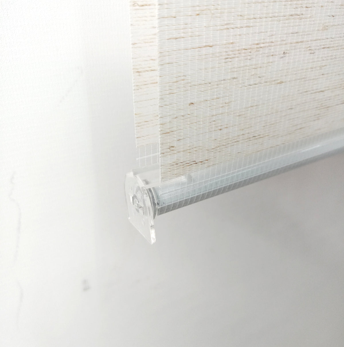 Sekey Doppelrollo Fensterdekoration Sonnenschutz 60 cm breit Klemmfix Ohne Bohren