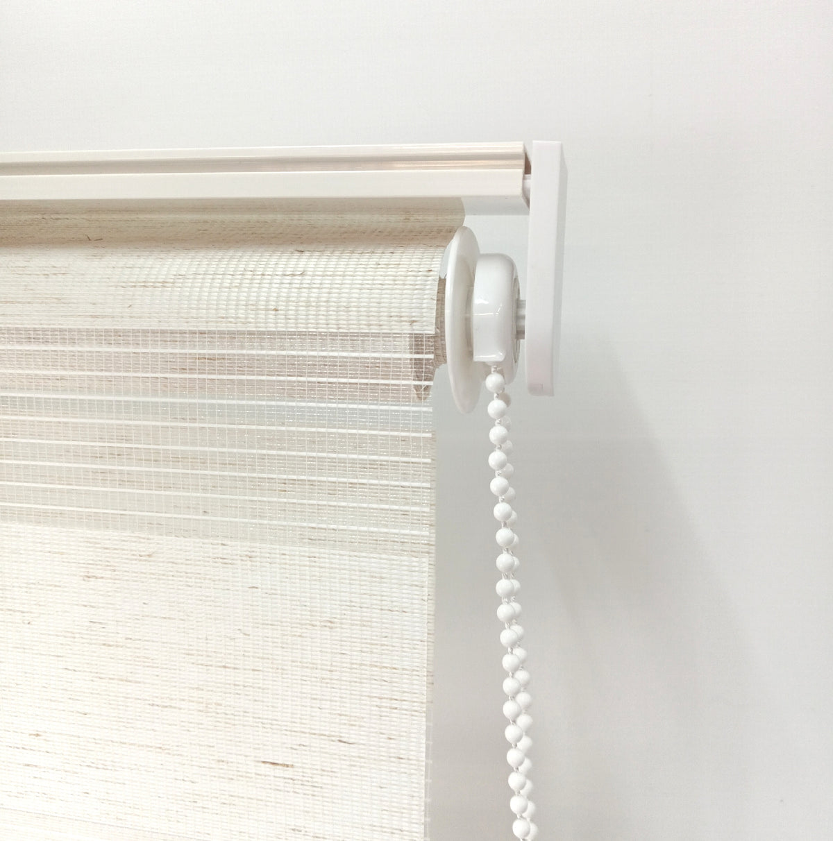 Sekey Doppelrollo Fensterdekoration Sonnenschutz 60 cm breit Klemmfix Ohne Bohren