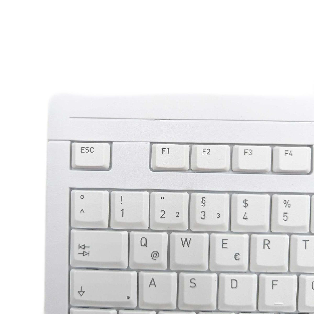 CHERRY Stream Desktop Kabellose Tastatur Deutsch QWERTZ Weiss ohne Maus ohne Dongle