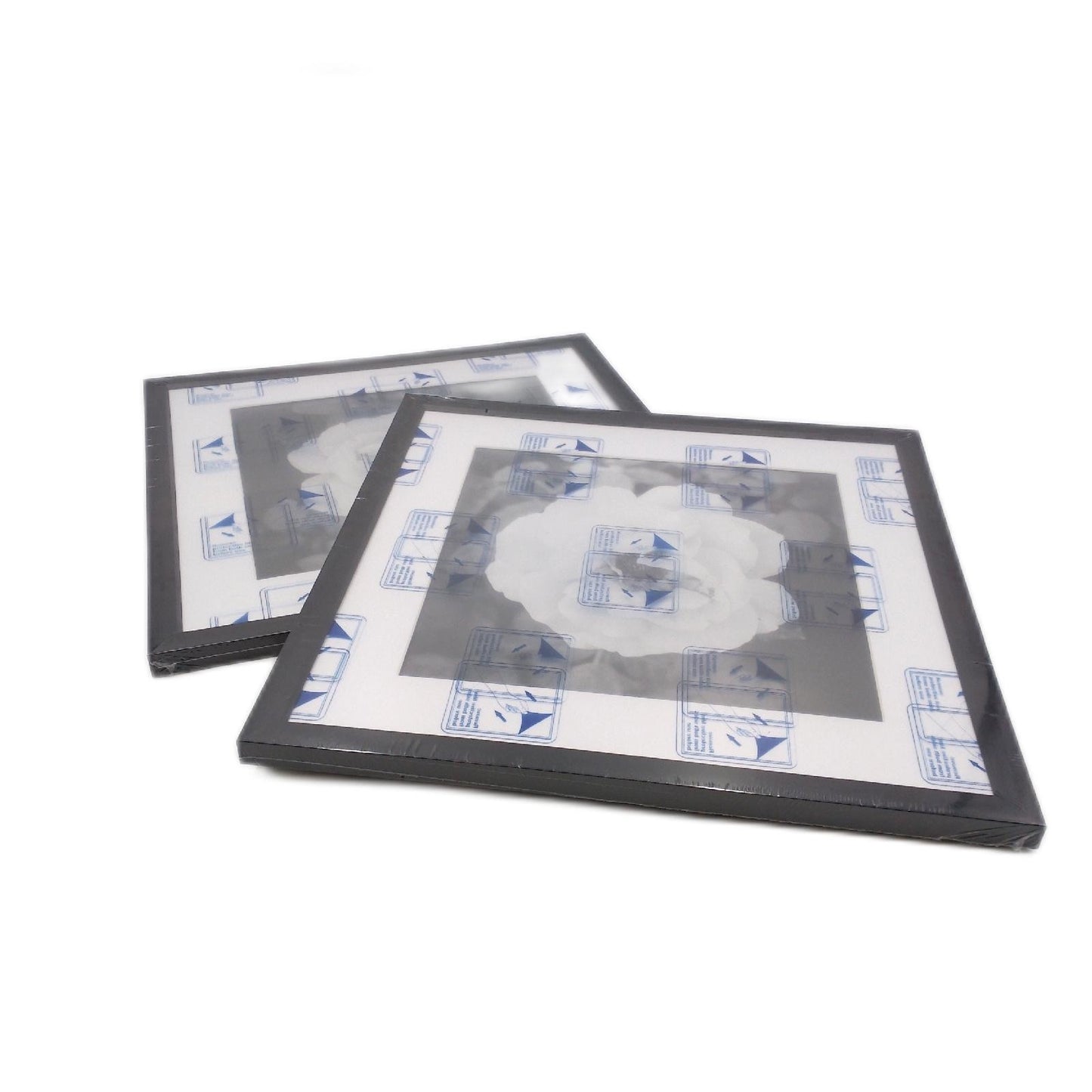 Americanflat Bilderrahmen Rahmen Dekoration 30 5 x 30 5 cm Schwarz passend