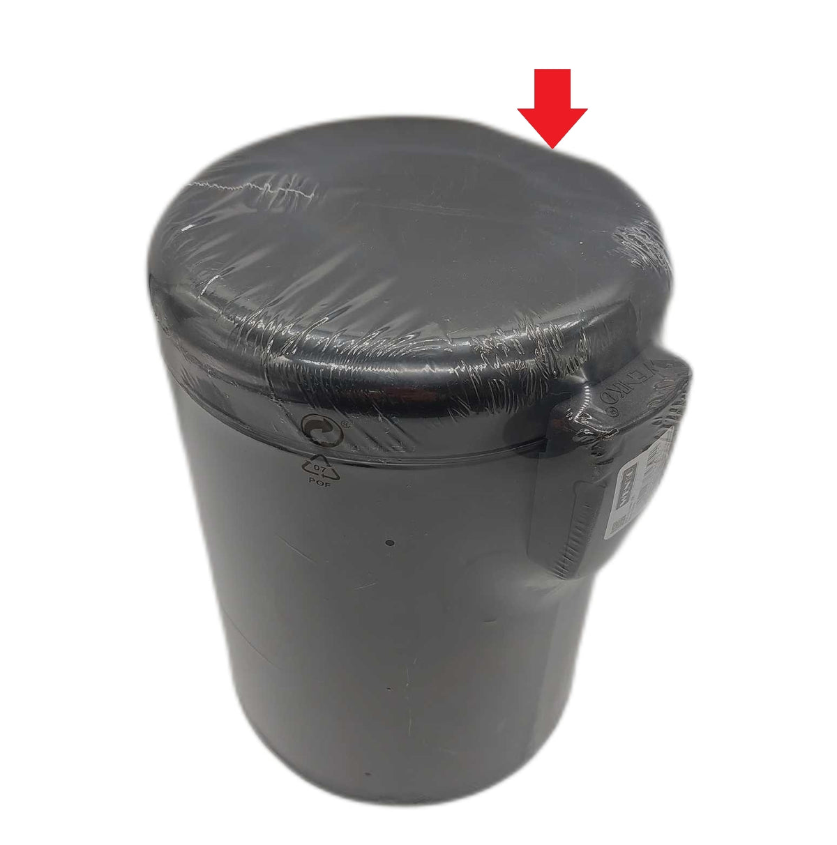 WENKO Kosmetikeimer mit Pedal Leman Anti Trace 5 Liter kleine Dellen