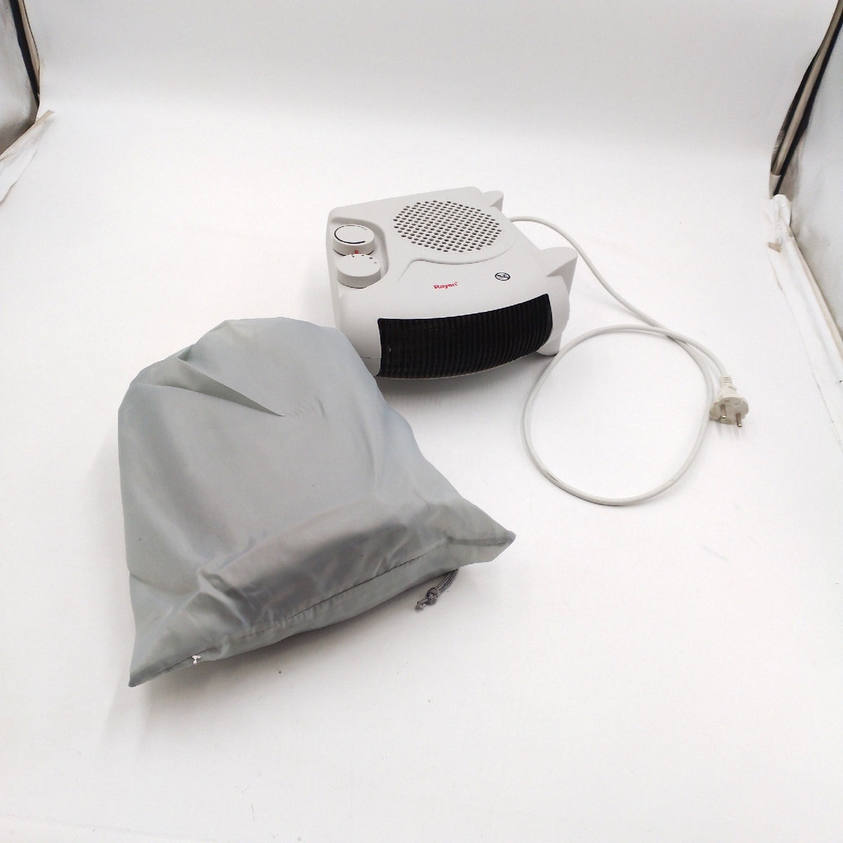 Rayen Waescheleinenabdeckung mit Heizung Defekt Bastler Ersatzteilspender Kabel