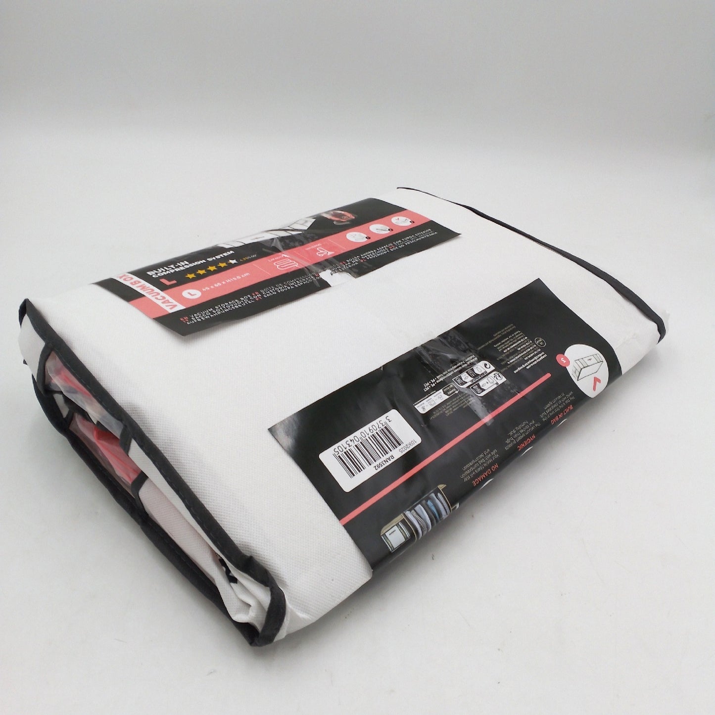 Compactor Vacuum Box Life 3D Halbhart 45 x 65 x 15,5 cm Weiß Sparen Sie bis zu 75 %",