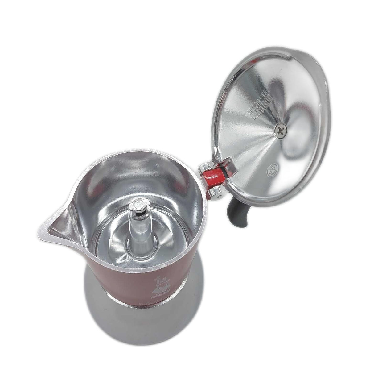 Bialetti 0007144 Rote Kaffeemaschine für 4 Tassen  Kaffeezubehör, Gadgets & Barartikel