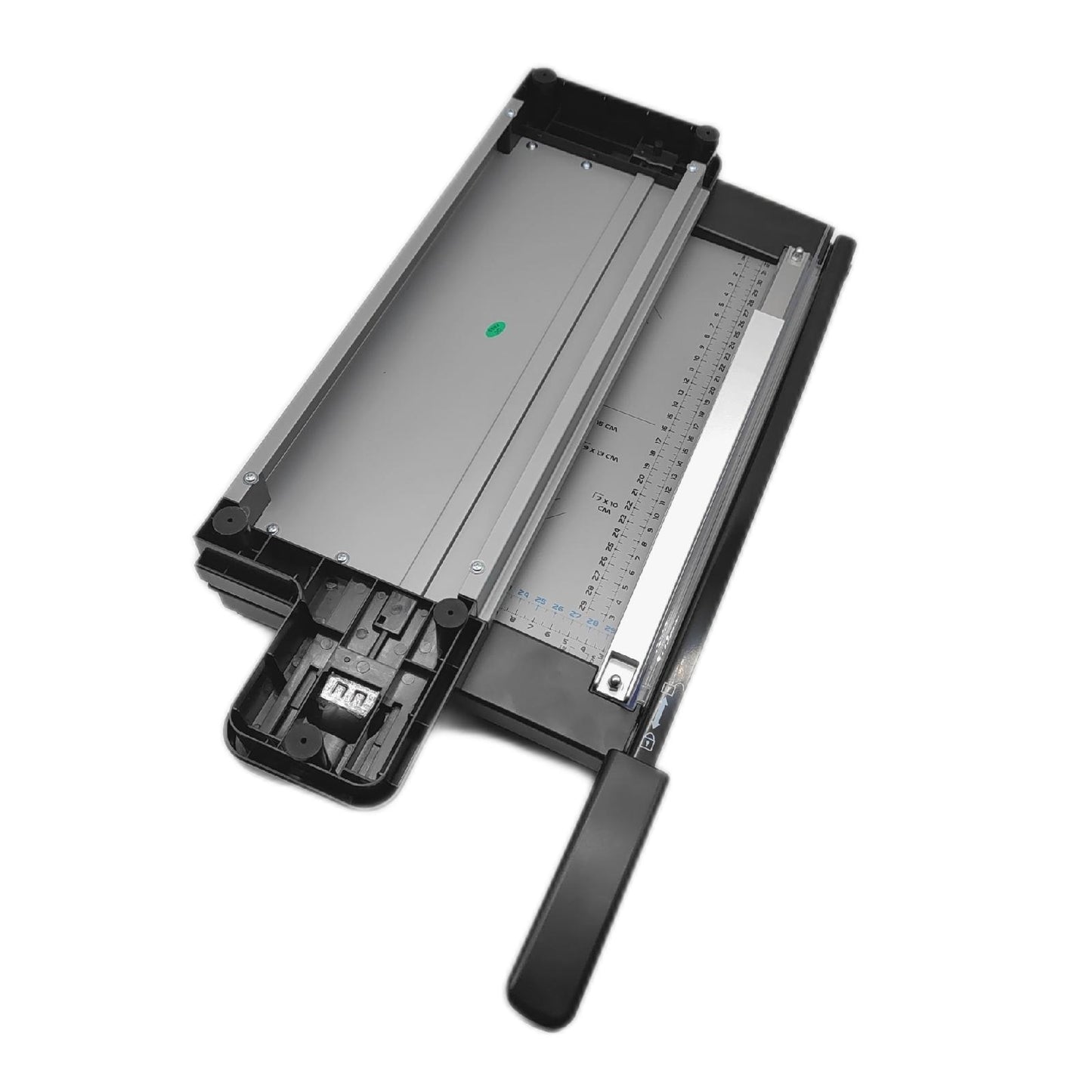 Rayher Papierschneidemaschine Bastelbedarf 2 in 1 Gerät Hebel