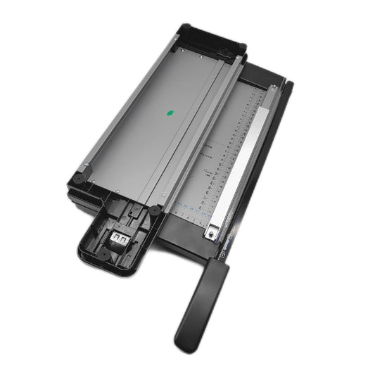 Rayher Papierschneidemaschine Bastelbedarf 2 in 1 Gerät Hebel