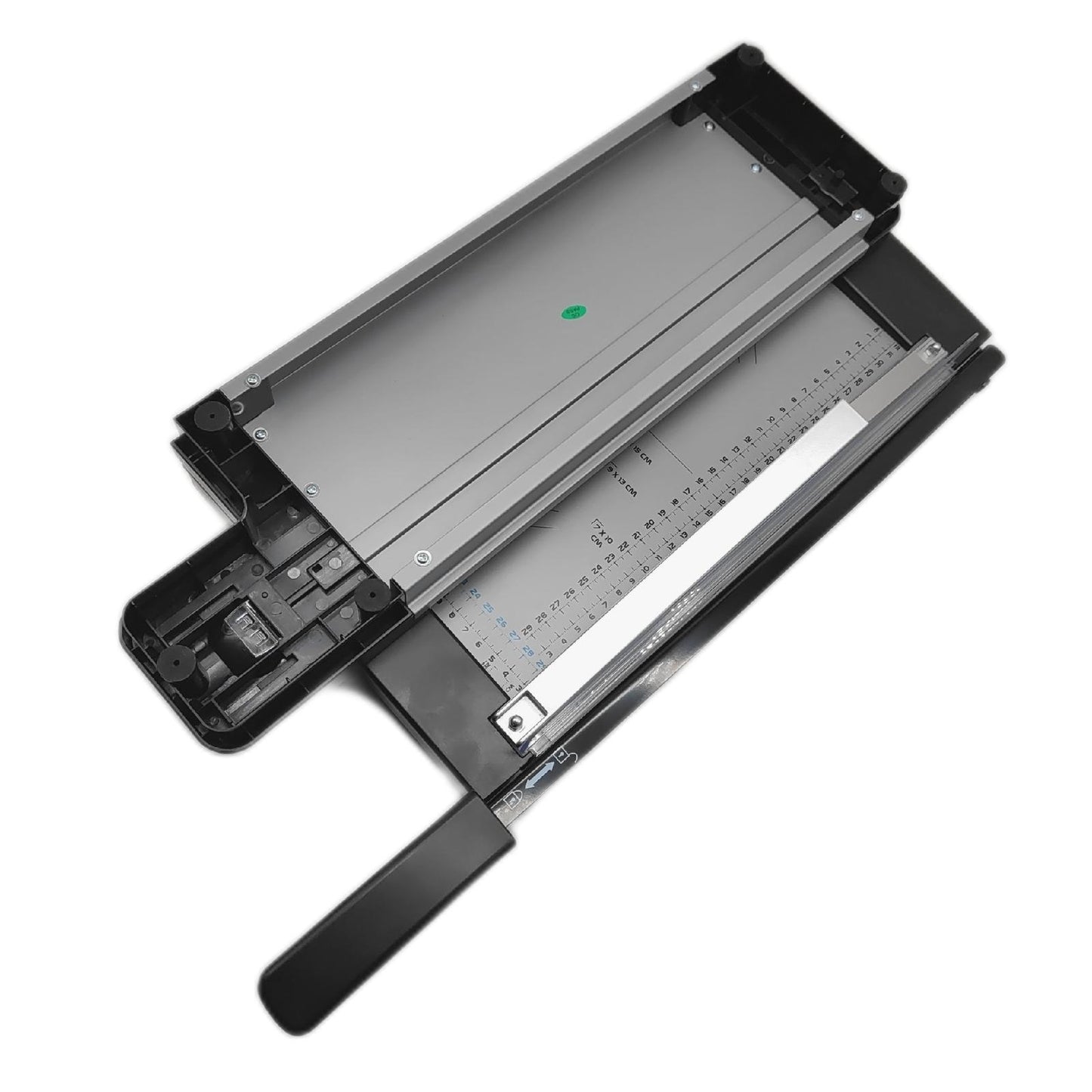 Rayher Papierschneidemaschine Bastelbedarf 2 in 1 Gerät Hebel