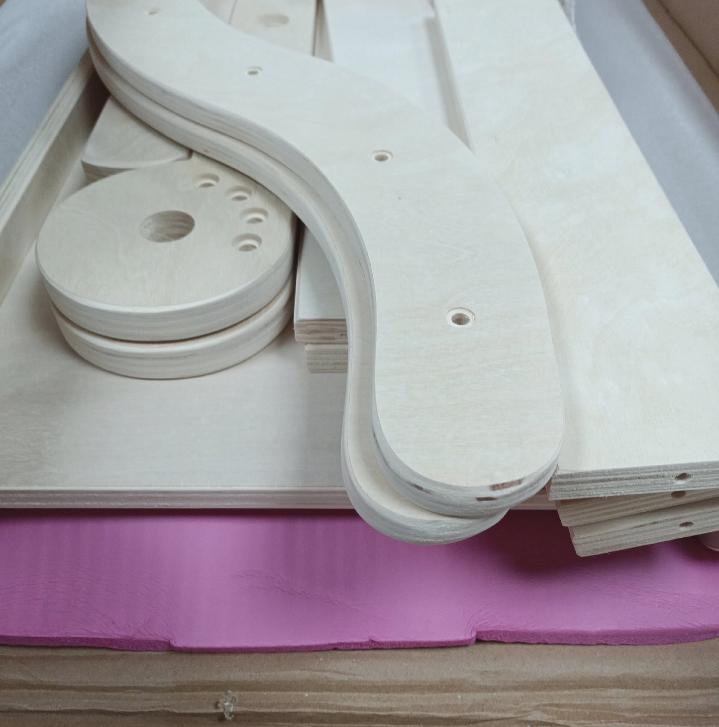 Montessori Klettergerüst Spielzeug Indoor Set 7 in 1 Kletterspaß Matte