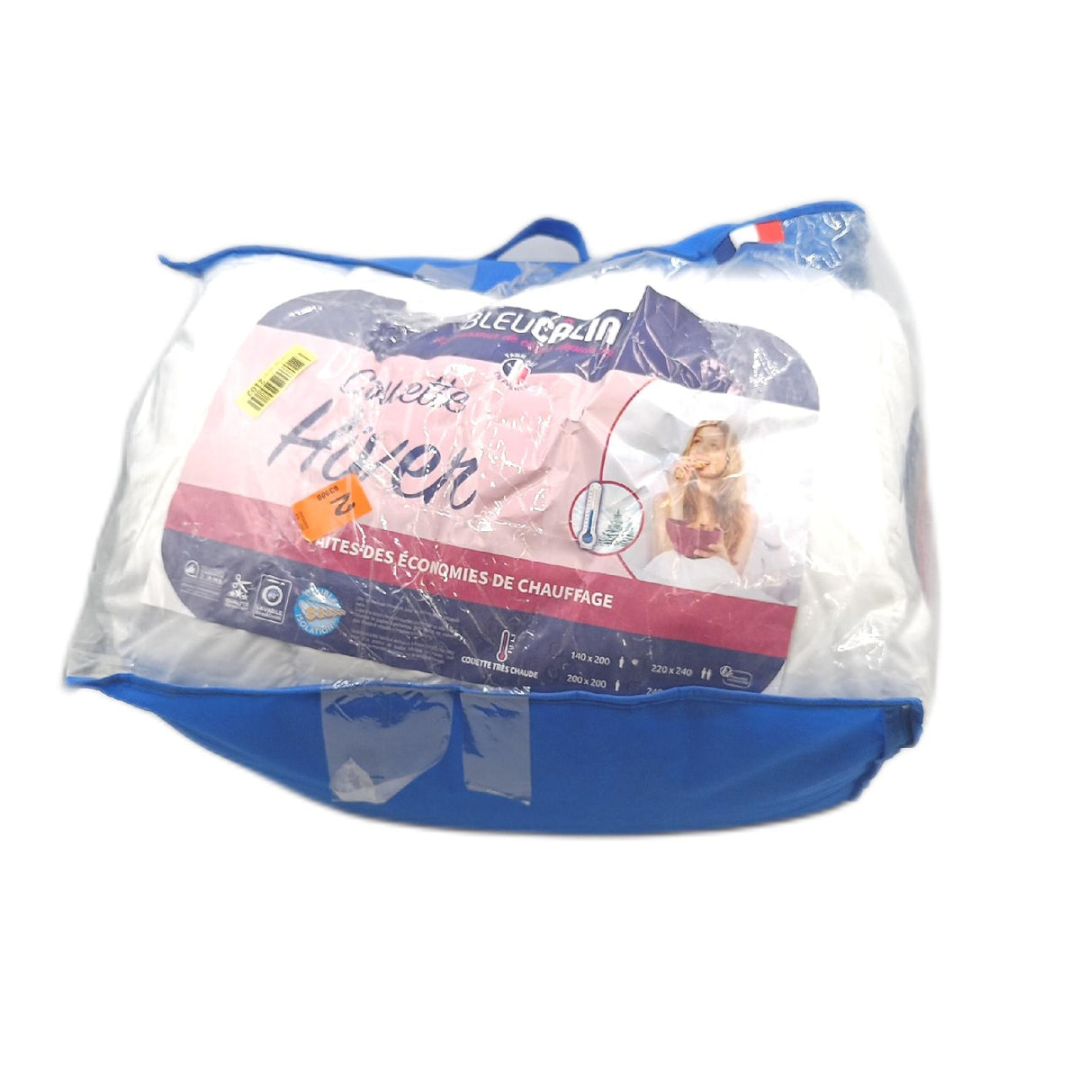 Bleu Calin Winterdecke 220x240cm sehr warm Mikrofaser Bauschkraft für 2 Personen