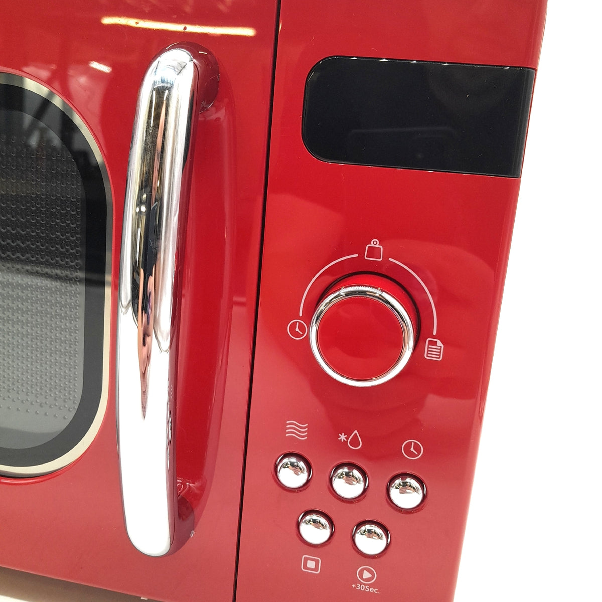 Comfee CMSRO 20 di rd Retro Mikrowelle Plastikring Dreh fehlt