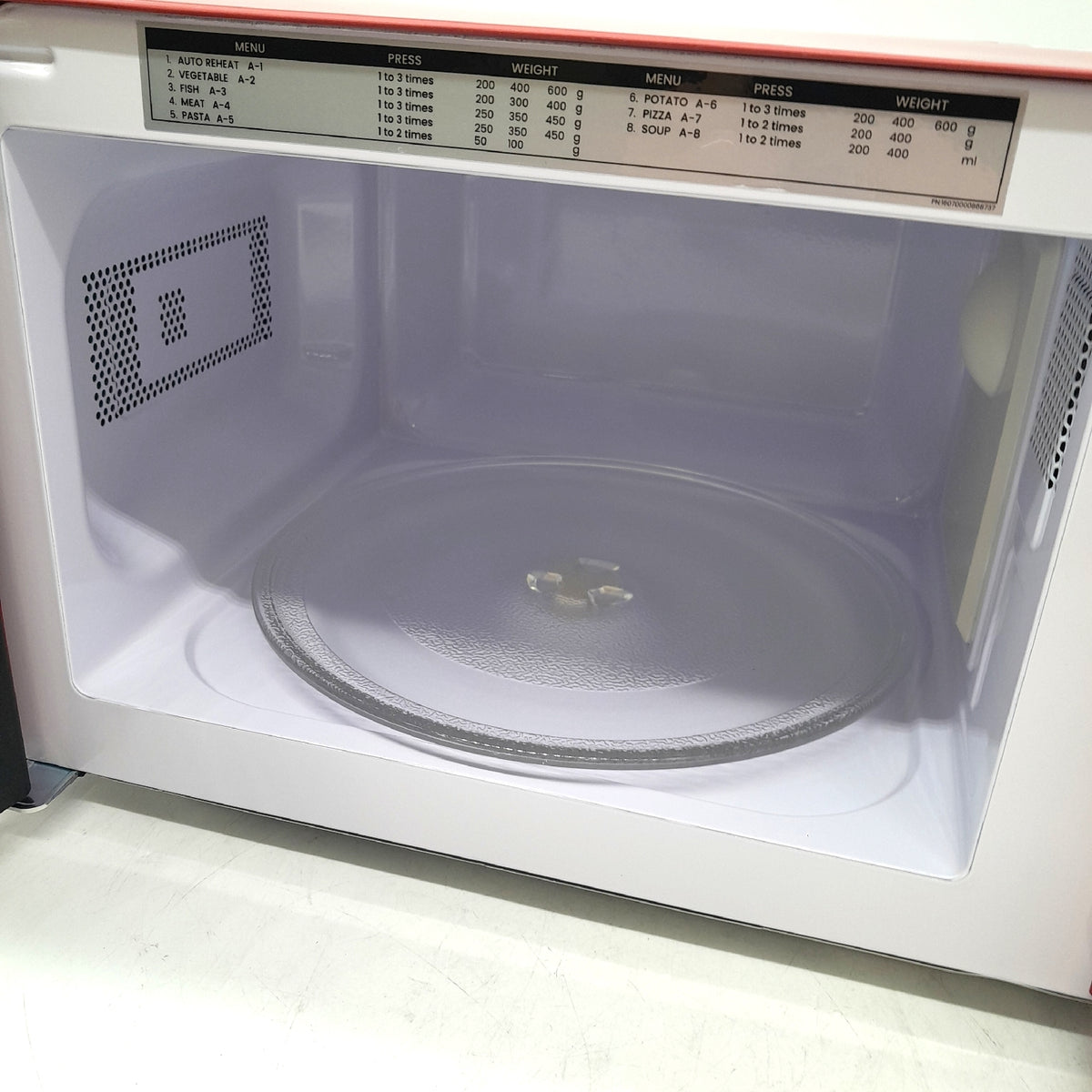 Comfee CMSRO 20 di rd Retro Mikrowelle Plastikring Dreh fehlt