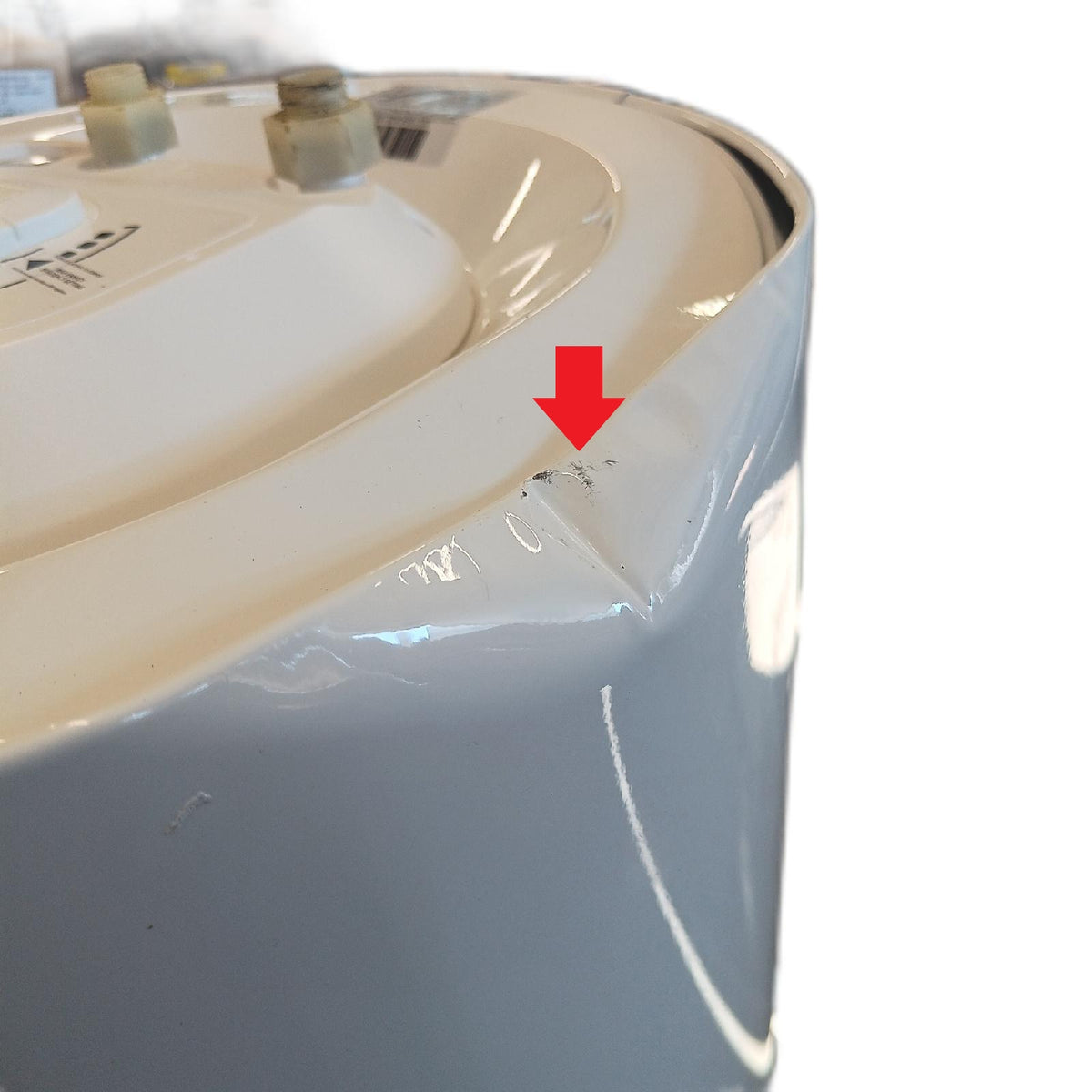 Ariston Lydos R elektrischer Warmwasserbereiter vertikal Titan weiss 80L gebraucht