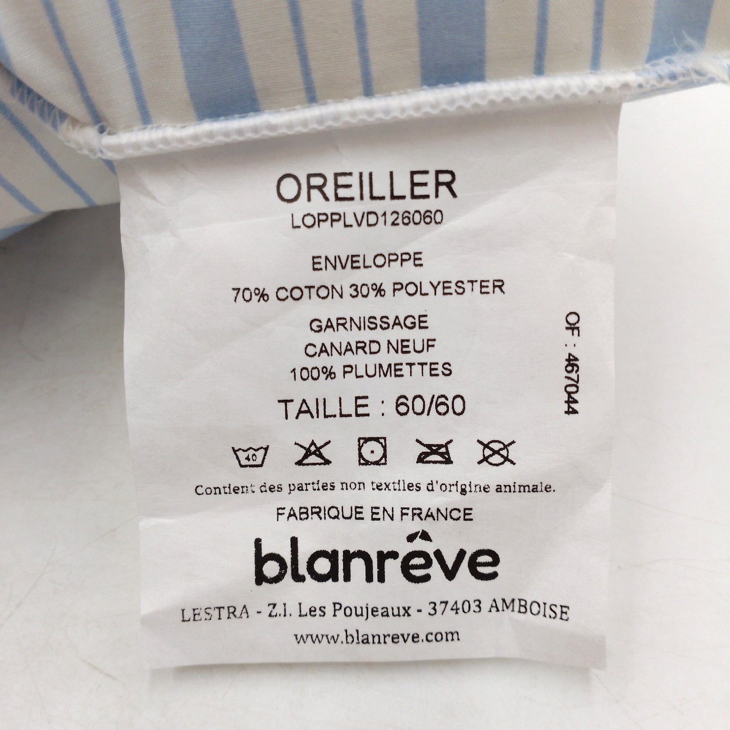 Blanrêve Kissen Set Heimtextilien Kiss 2er Set Naturfedern Komfort