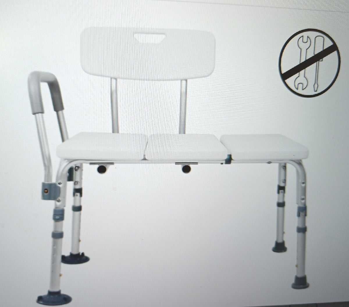 Mobility Transferbank Badewanne Höhenverstellbar Mit Armlehnen Badewannensitz