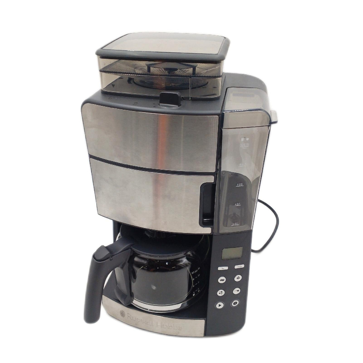 Russell Hobbs Kaffeemaschine Mahlwerk Glaskanne Digitaler Timer Defekt startet nicht