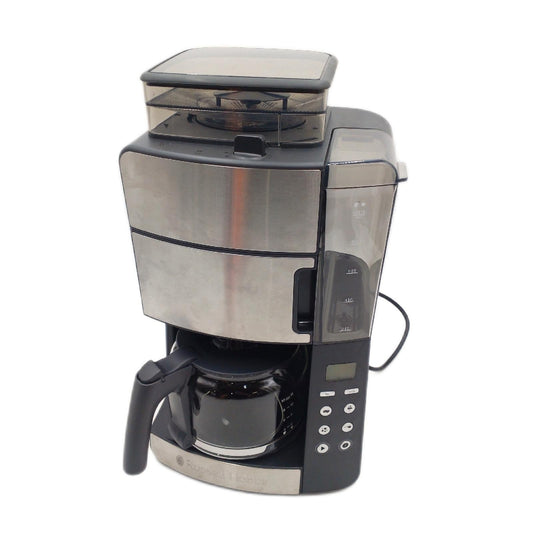 Russell Hobbs Kaffeemaschine Mahlwerk Glaskanne Timer Defekt startet nicht Gebrauchssp