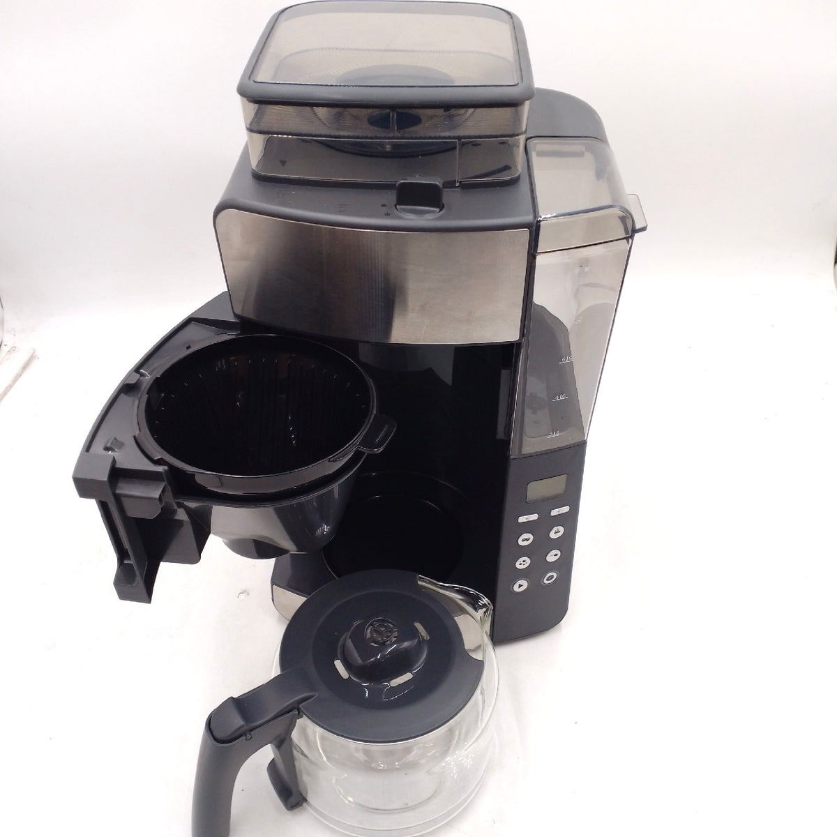 Russell Hobbs Kaffeemaschine Mahlwerk Glaskanne Digitaler Timer Defekt startet nicht