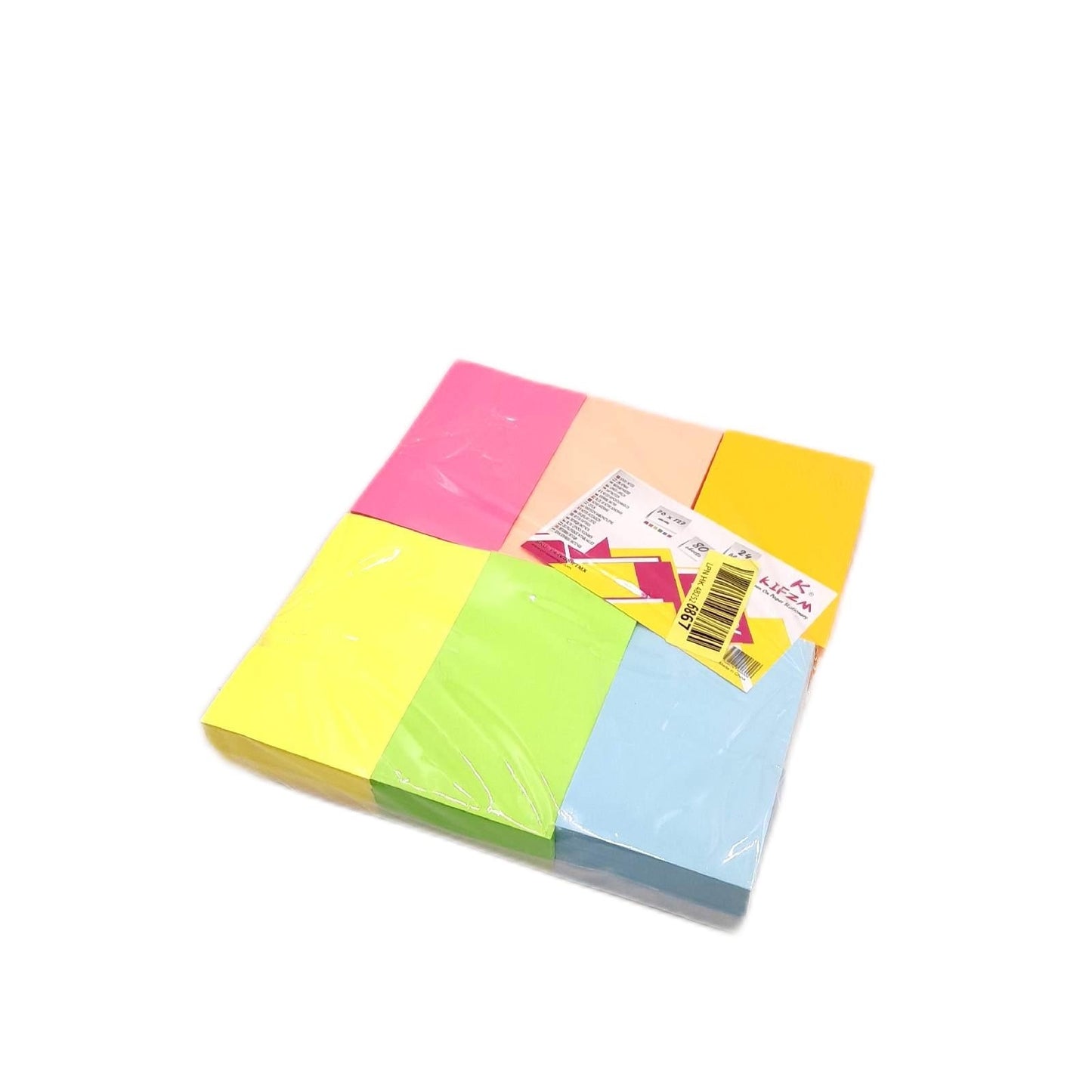 Haftnotizen Set Bürobedarf 1920 Sheets 76 x 127 mm Bunte Farben