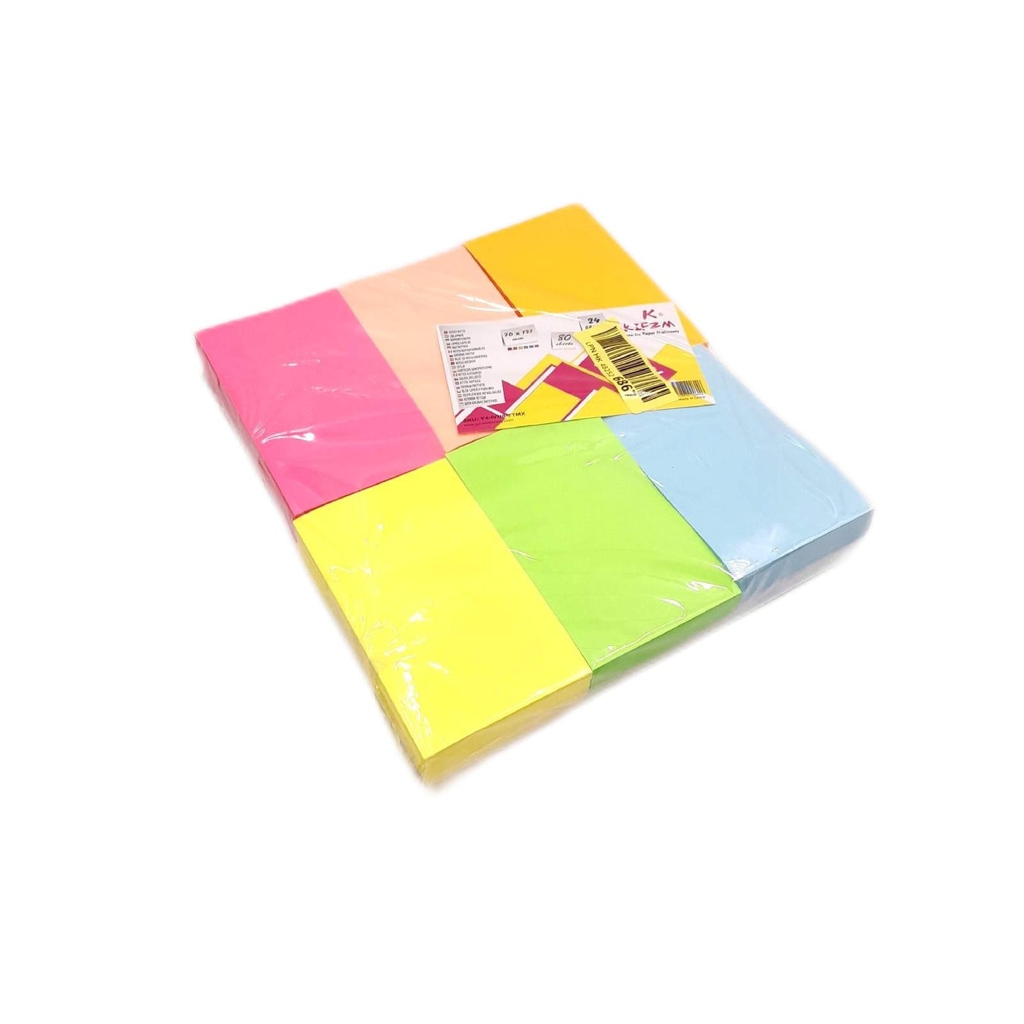 Haftnotizen Set Bürobedarf 1920 Sheets 76 x 127 mm Bunte Farben