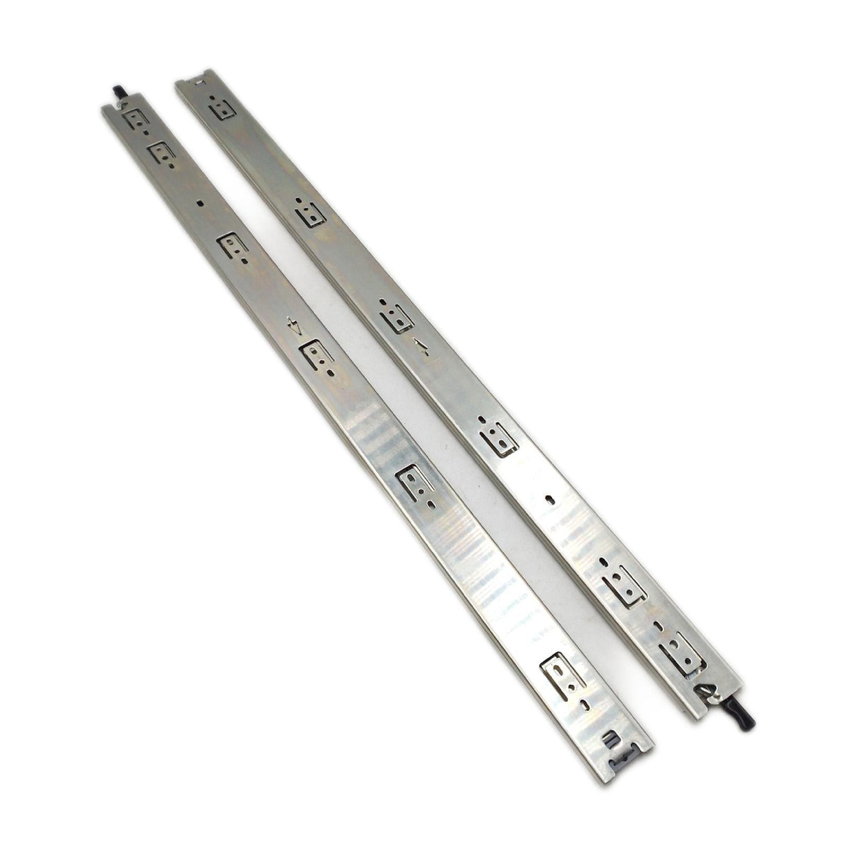 AOLISHENG Schubladenschienen 850 mm Soft Close Mechanismus Vollauszug Metall Schubladenführung