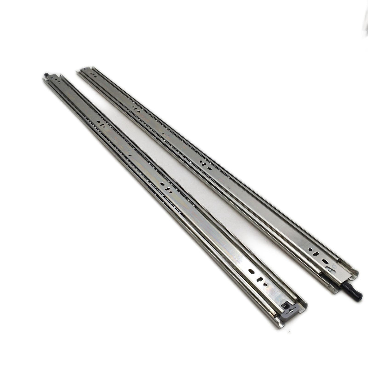 AOLISHENG Schubladenschienen 850 mm Soft Close Mechanismus Vollauszug Metall Schubladenführung