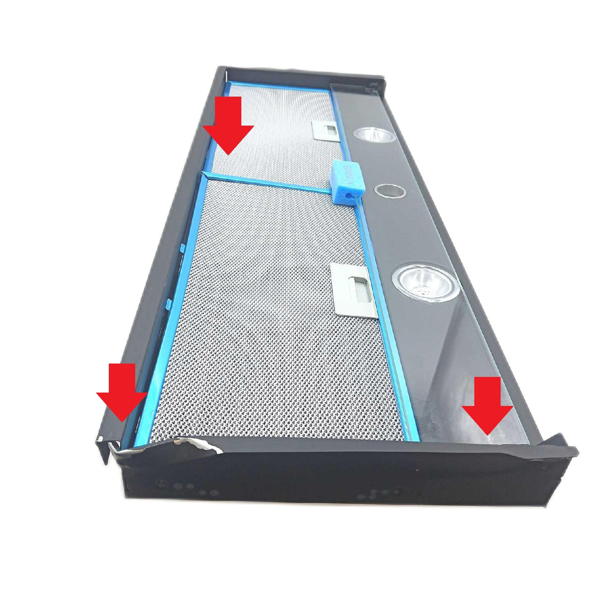 Bosch DBB96AF60 Hotte intÃ©grÃ© SÃ©rie 4 3 vitesses d'aspiration 90cm N - Defekt