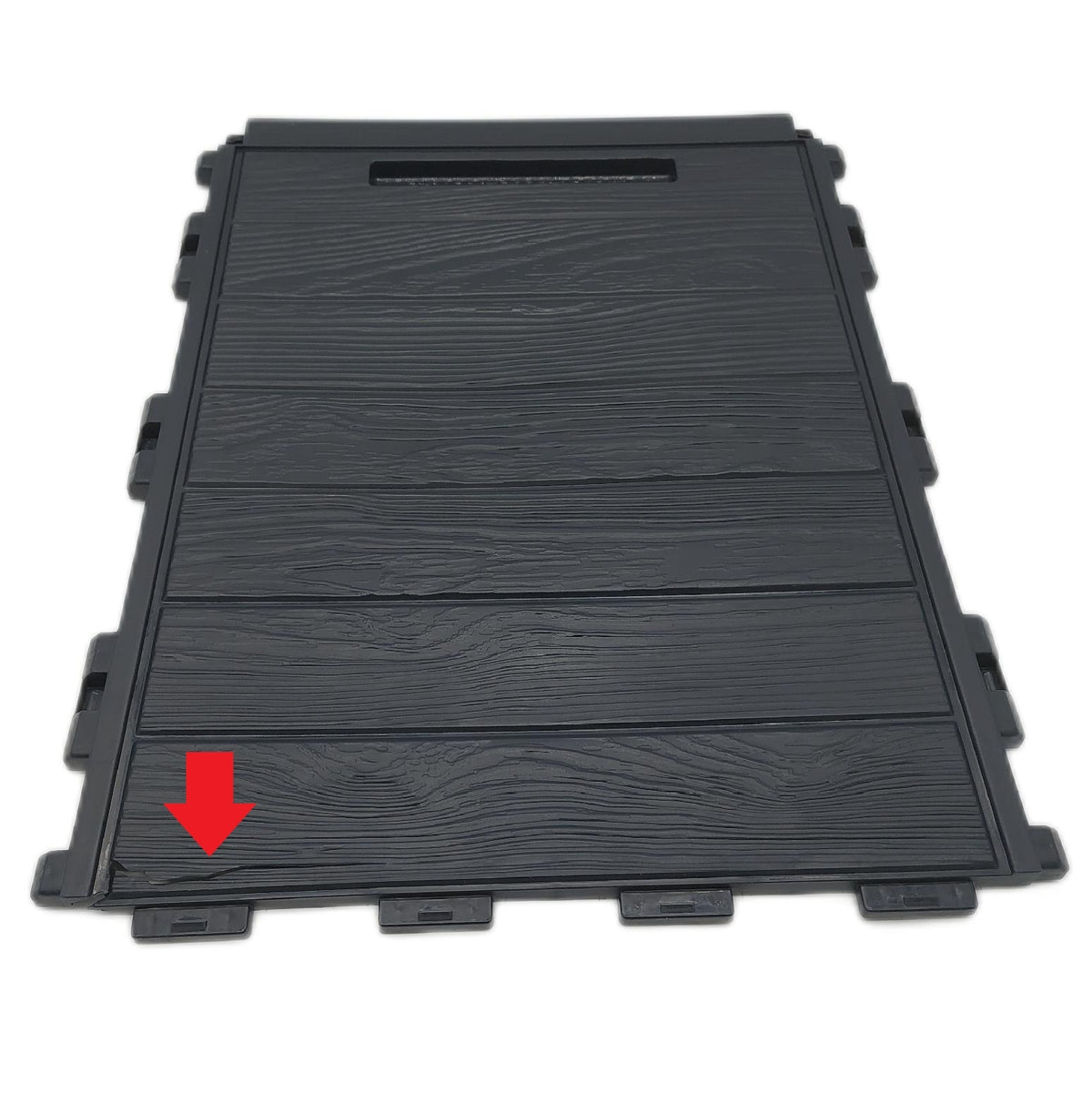 Aufbewahrungsbox Garten XL 280 Liter 116 x 44 x 55 cm mit
