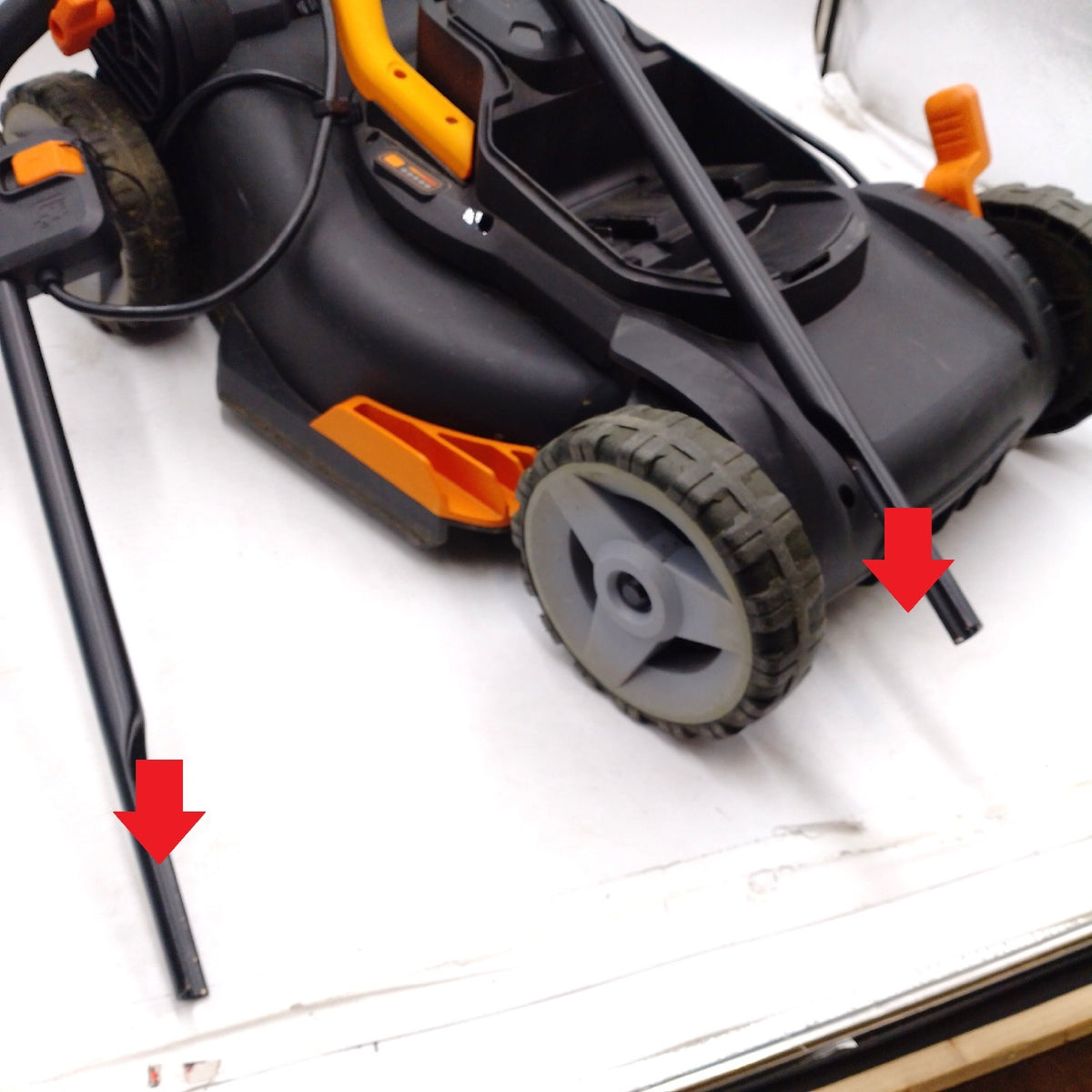 WORX WG743E Akku Rasenmäher 40V Defekt Unvollständig Ersatz