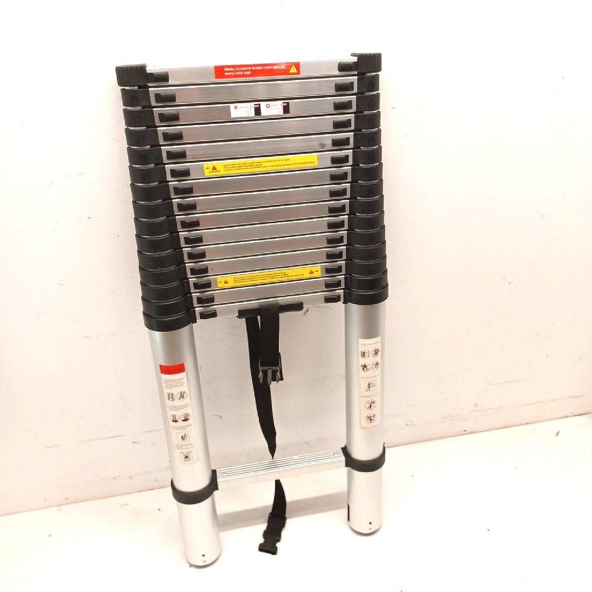 TEENO Aluminium Teleskopleiter 62 M Ausziehbar 150 KG leichte Krat