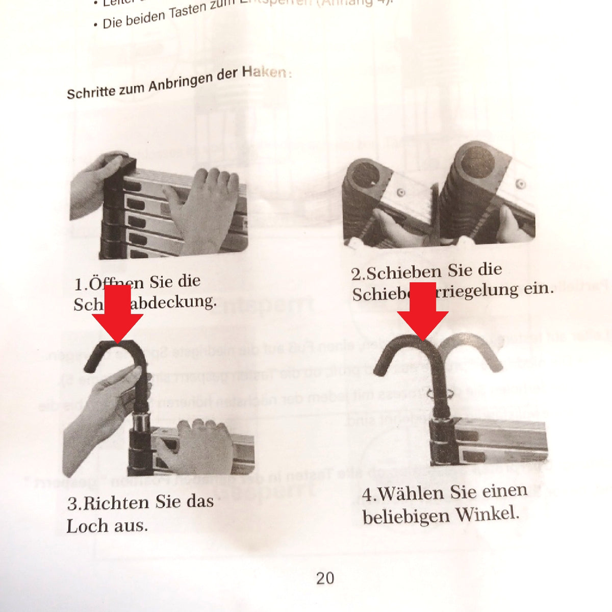 TEENO Aluminium Teleskopleiter 62 M Ausziehbar 150 KG leichte Krat