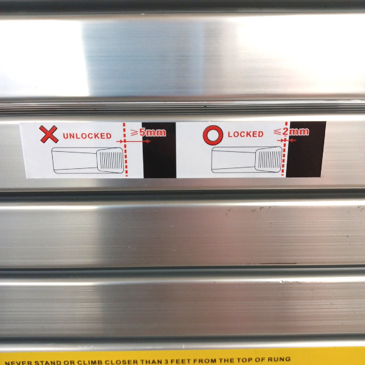 TEENO Aluminium Teleskopleiter 62 M Ausziehbar 150 KG leichte Krat