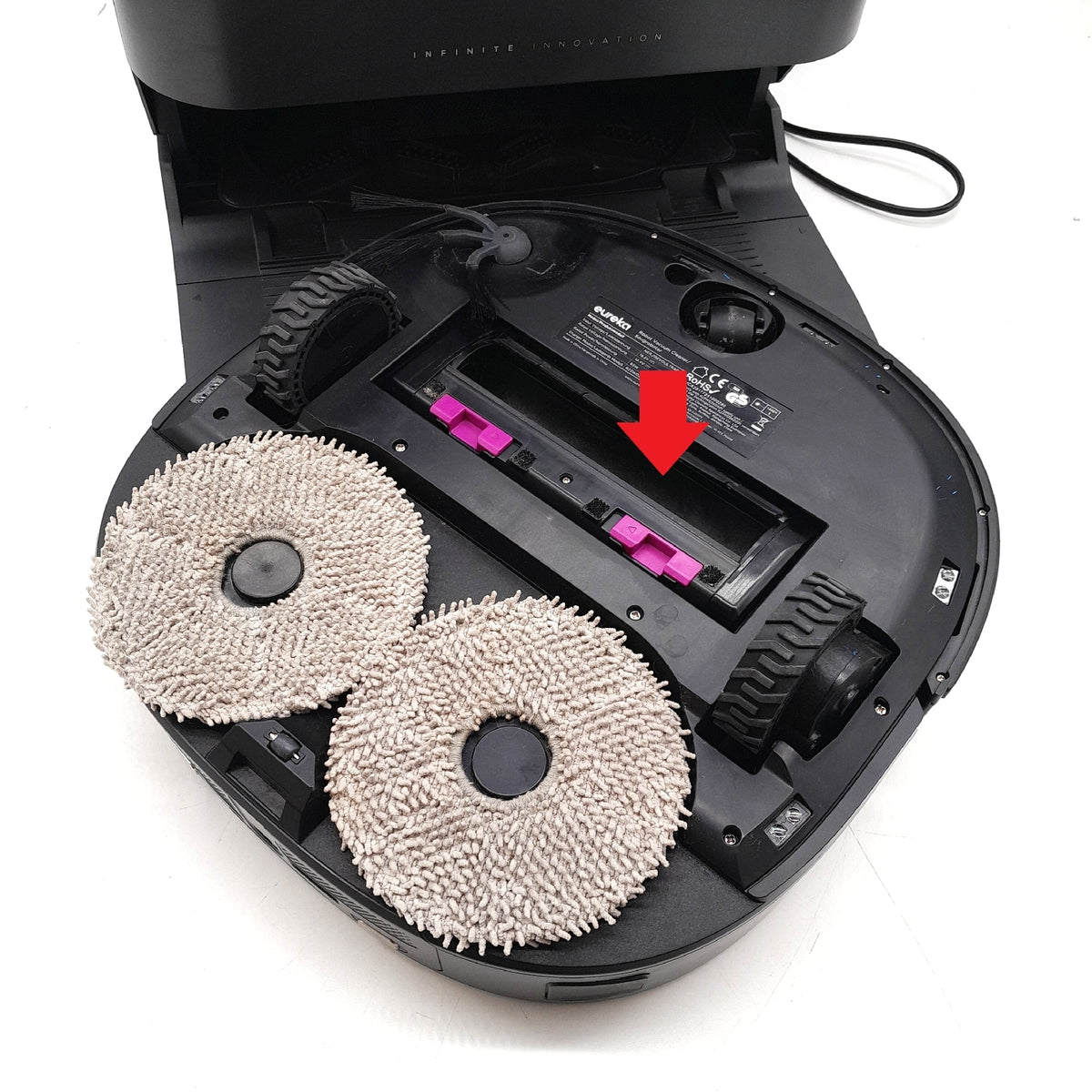 EUREKA J15 Evo Ultra Staubsaugerroboter Scheuersauger Gebrauchsspuren