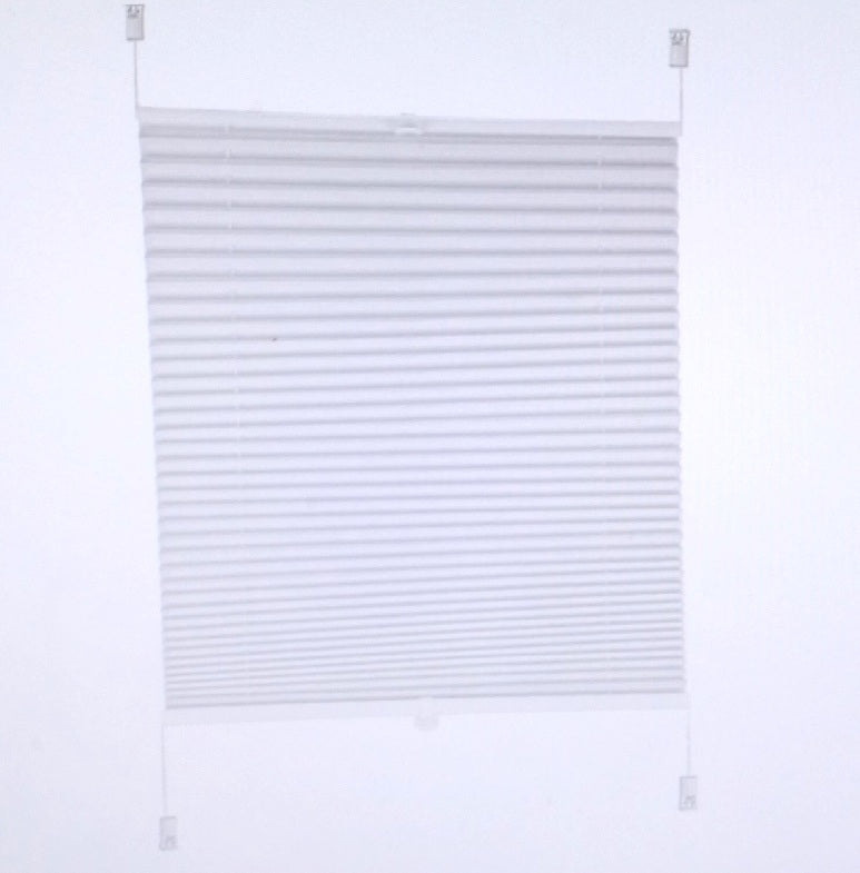Sekey Plissee Jalousien Fenster Klemmfix Vliesstoff Sichtschutz ohne Bohren