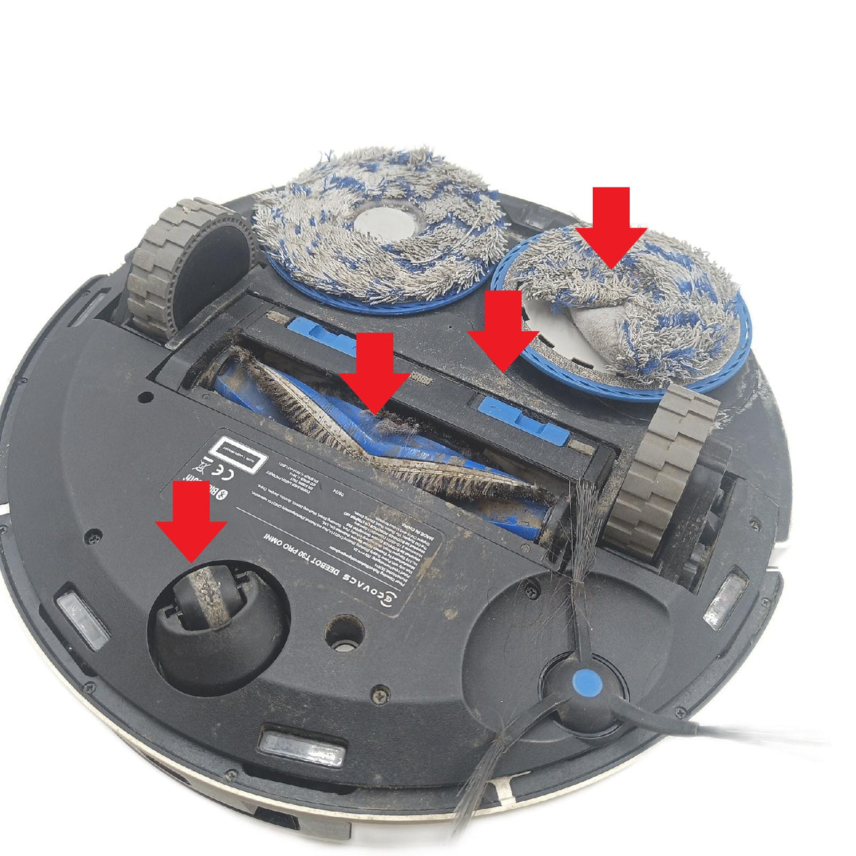 ECOVACS DEEBOT T30 PRO OMNI Saugroboter Wischfunktion TrueEdge Moppin Zero